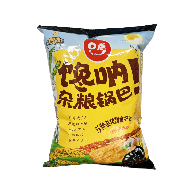 Snacks Med Vitlök BBQ Smak 180g O Dian Kina 
