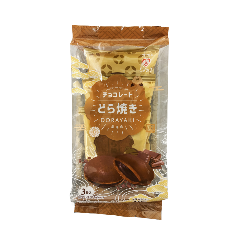 Dorayaki Med Chokladfyllning 165g Tokimeki Taiwan