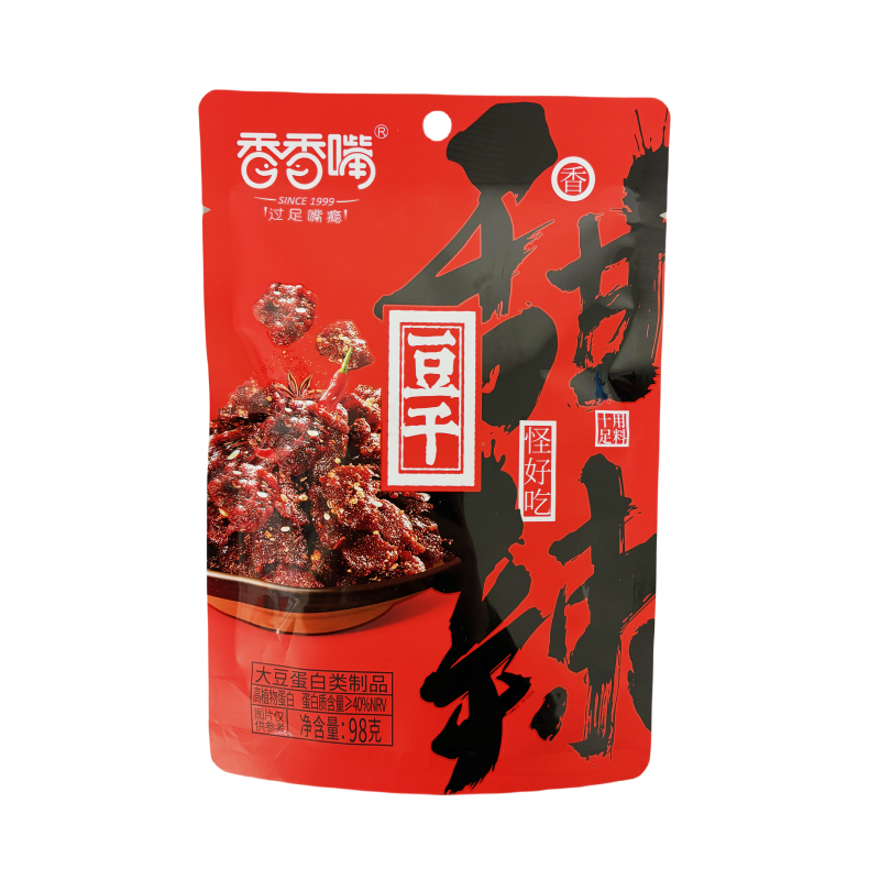 豆干 甜辣风味 98g 香香嘴 中国