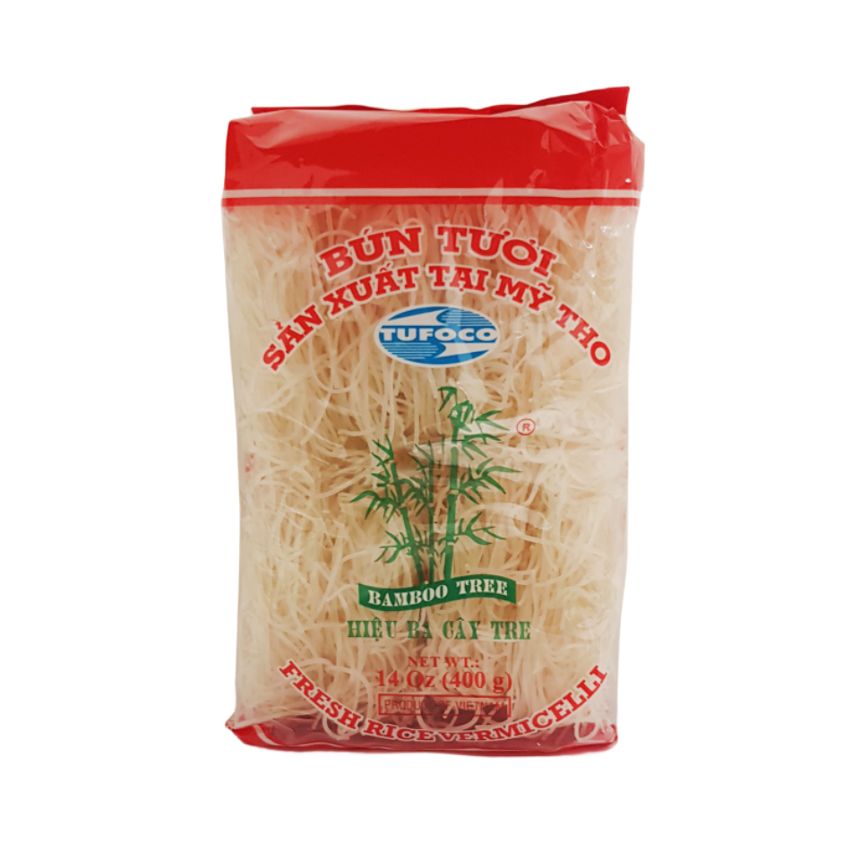 Rice Noodles Bun Tuoi 400g Bamboo Tree Vietnam