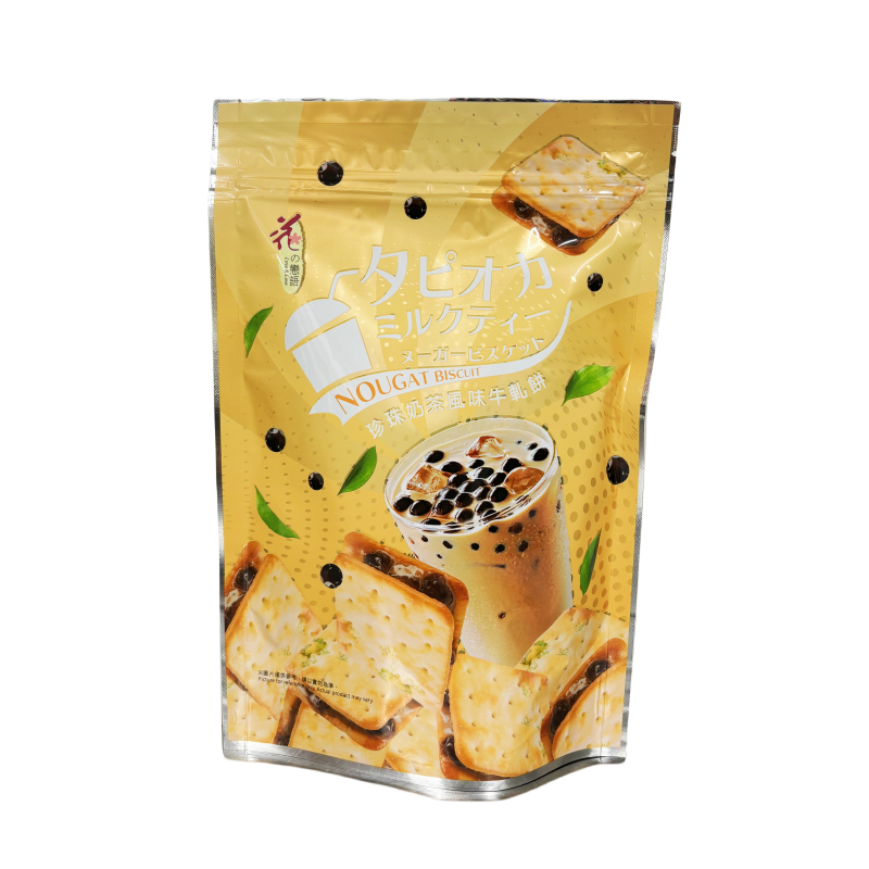 Nougat Biscuits - Bubble Tea Flavor 75g Love & Love Taiwan