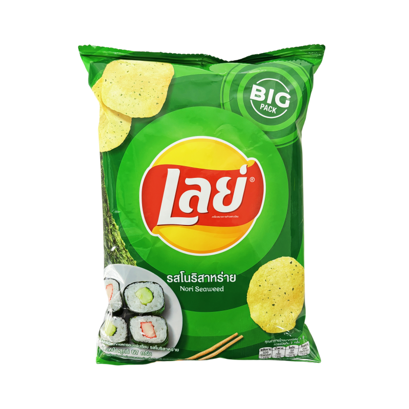 Potato Chips Nori Seaweed 67g Lays Thailand