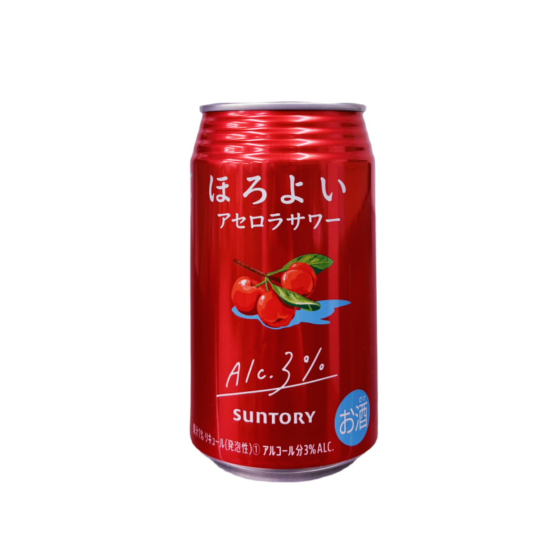 Horoyoi 鸡尾酒 樱桃风味 含3%酒精度 350ml Suntory 日本