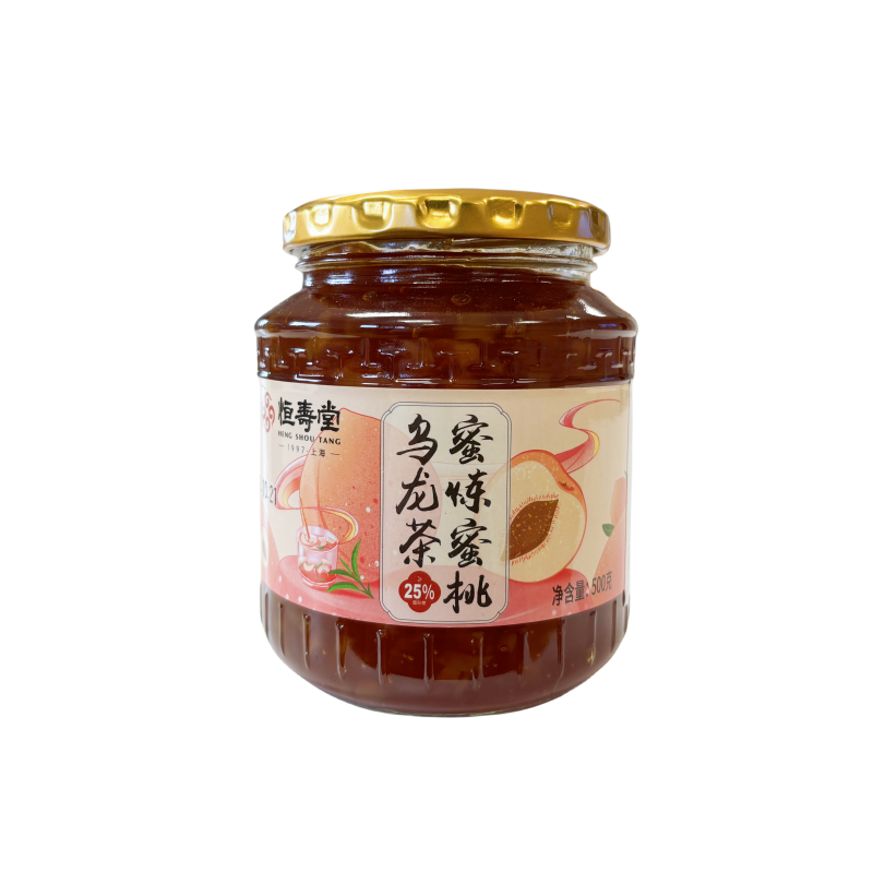 Oolong Tea With Peach Flavour 500g Heng Shou Tang China