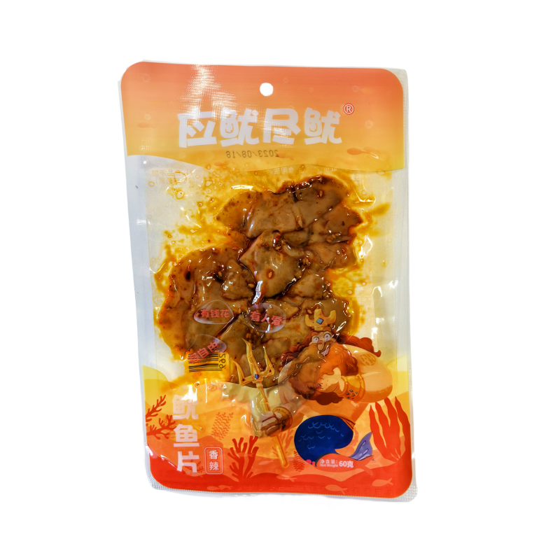 Snacks Squid Skivor 60g You Xi Kina