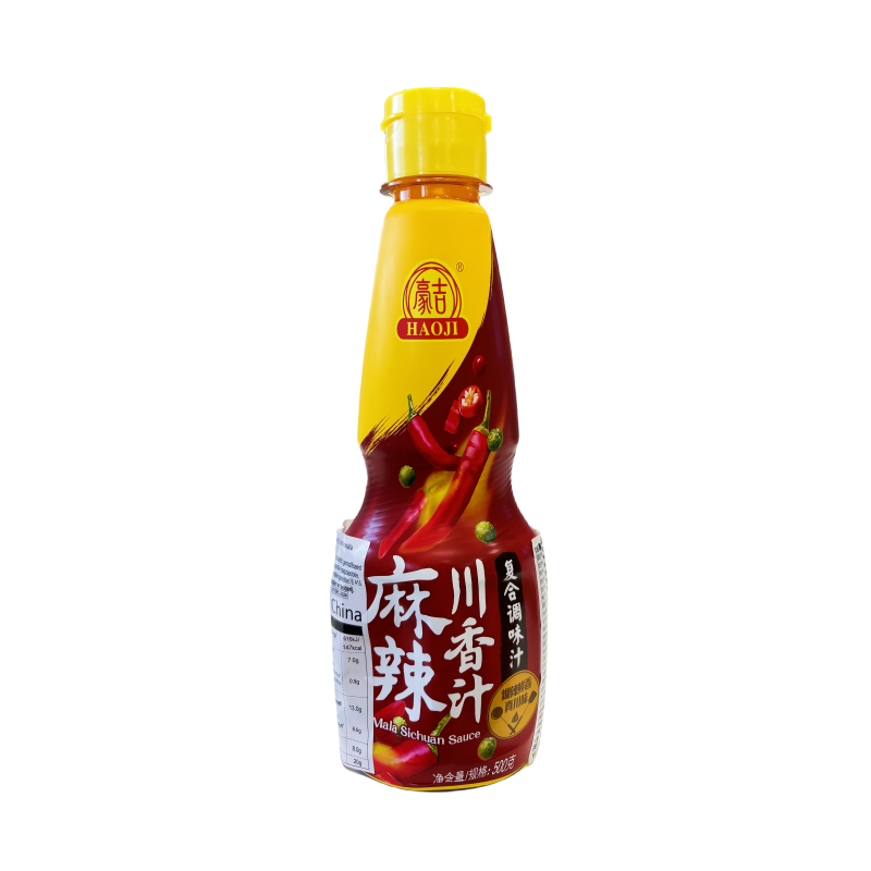 Wok Sauce With Sichuan Chili Flavor 500g Hao Ji China