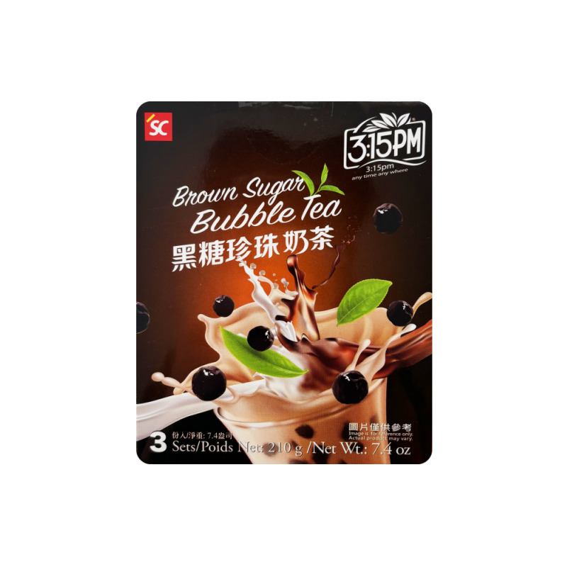 黑糖珍珠奶茶 210g 3:15PM 台湾