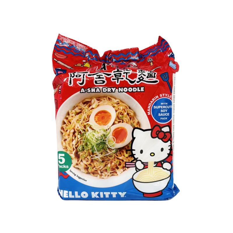 Noodles Original Hello Kitty 95gx5st A-Sha Taiwan