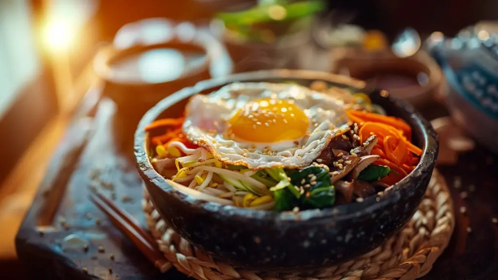 Korean bibimbap