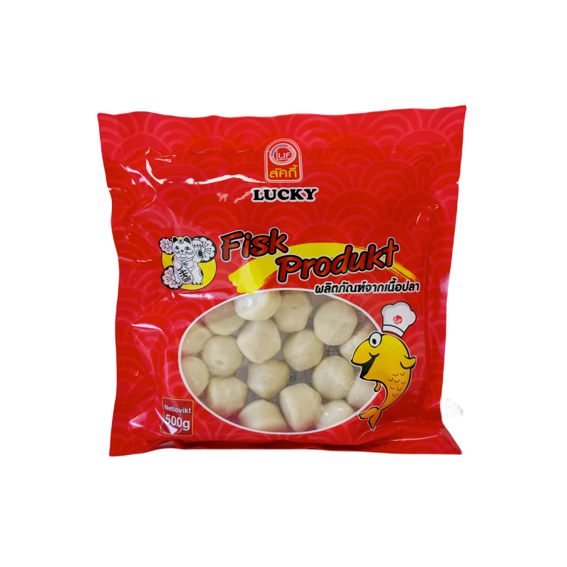 Fiskbullar Fryst 500g Lucky Katt Thailand