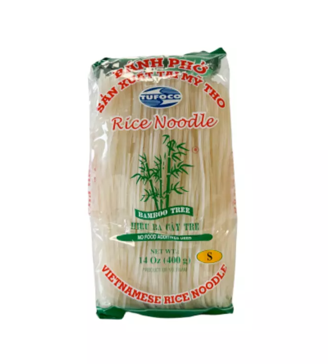 Risnudlar 1mm BANH PHO (S) 400g Bamboo Tree Vietnam