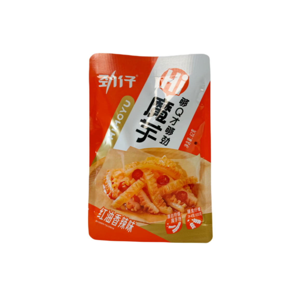 Konjac Snack Spicy Flavor 62g Jin Zai China