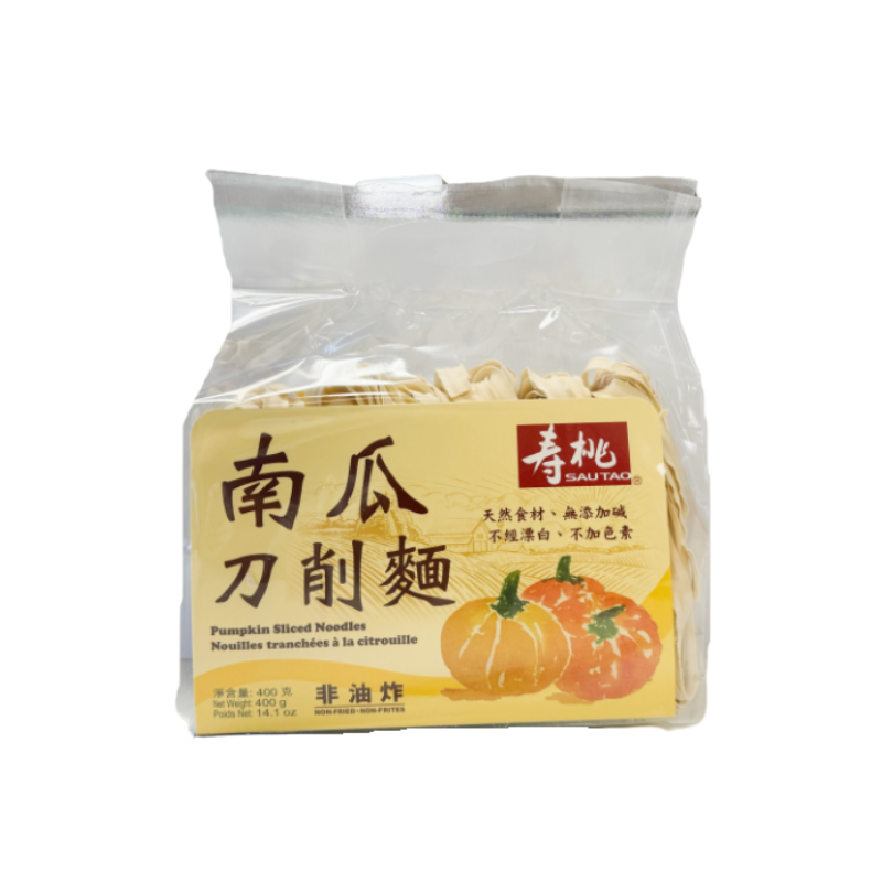 Sliced Noodle With Pumpkin Flavour 400g Sautao China