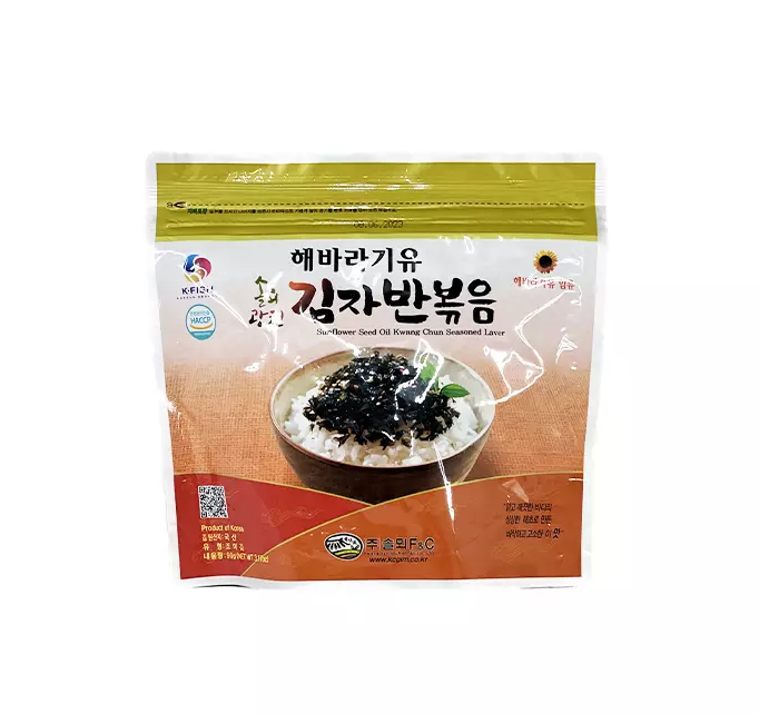 零食 海藻碎 含葵花籽油 90g 韩国