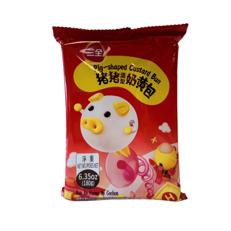 猪猪奶黄包 冷冻 180g - 三全 中国