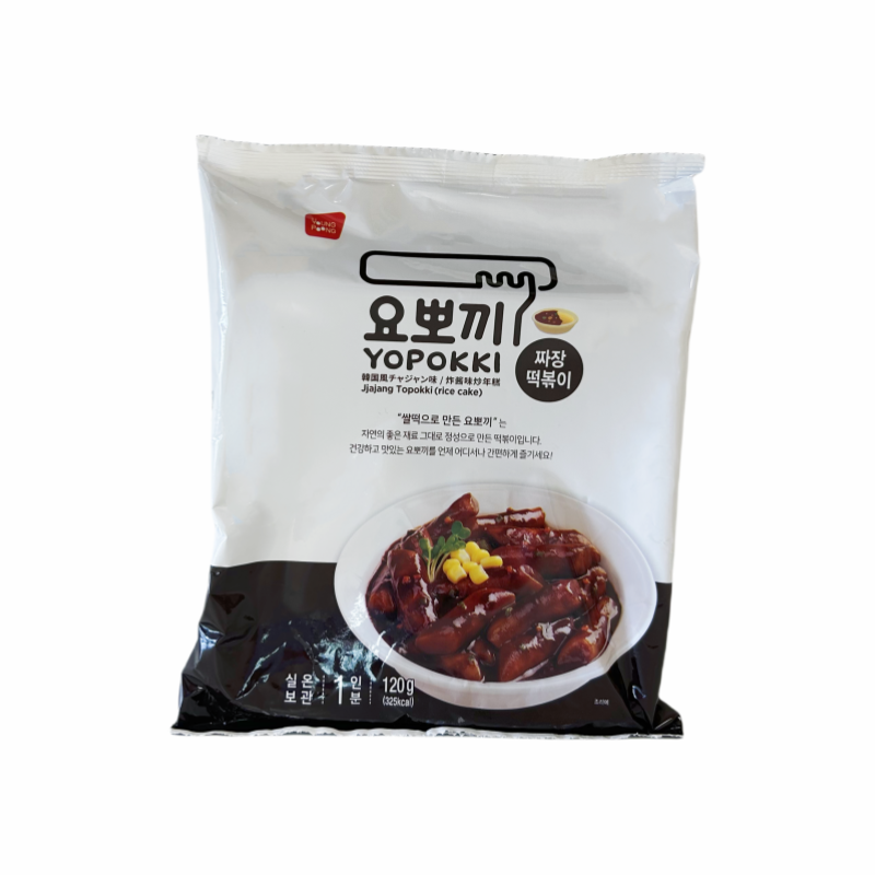 Rice Cake Jjajang 120g/Bag Yopokki Korea