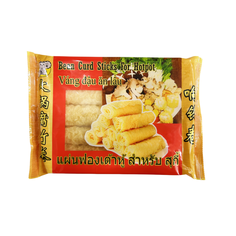 Bean Curd Rullar För Hotpot Fryst 120g Lucky Katt Vietnam