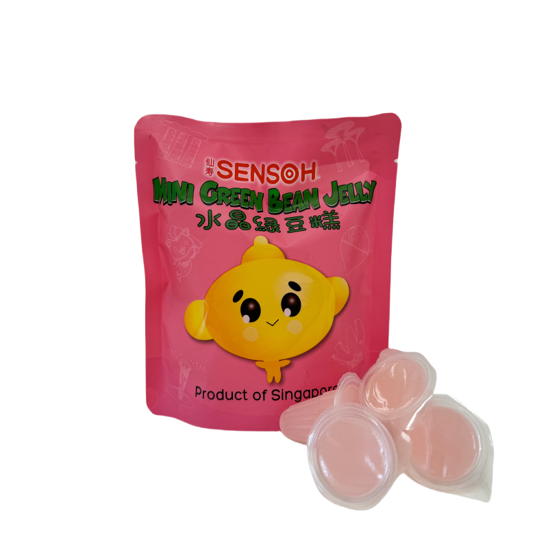 Sensoh Mini Green Bean Jelly 19gx10pcs/Pack TSM Singapore