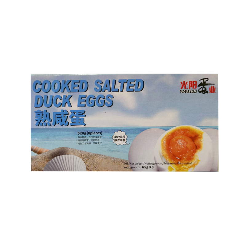 Duck eggs Salted 520g/65g×8 Guang Yang China