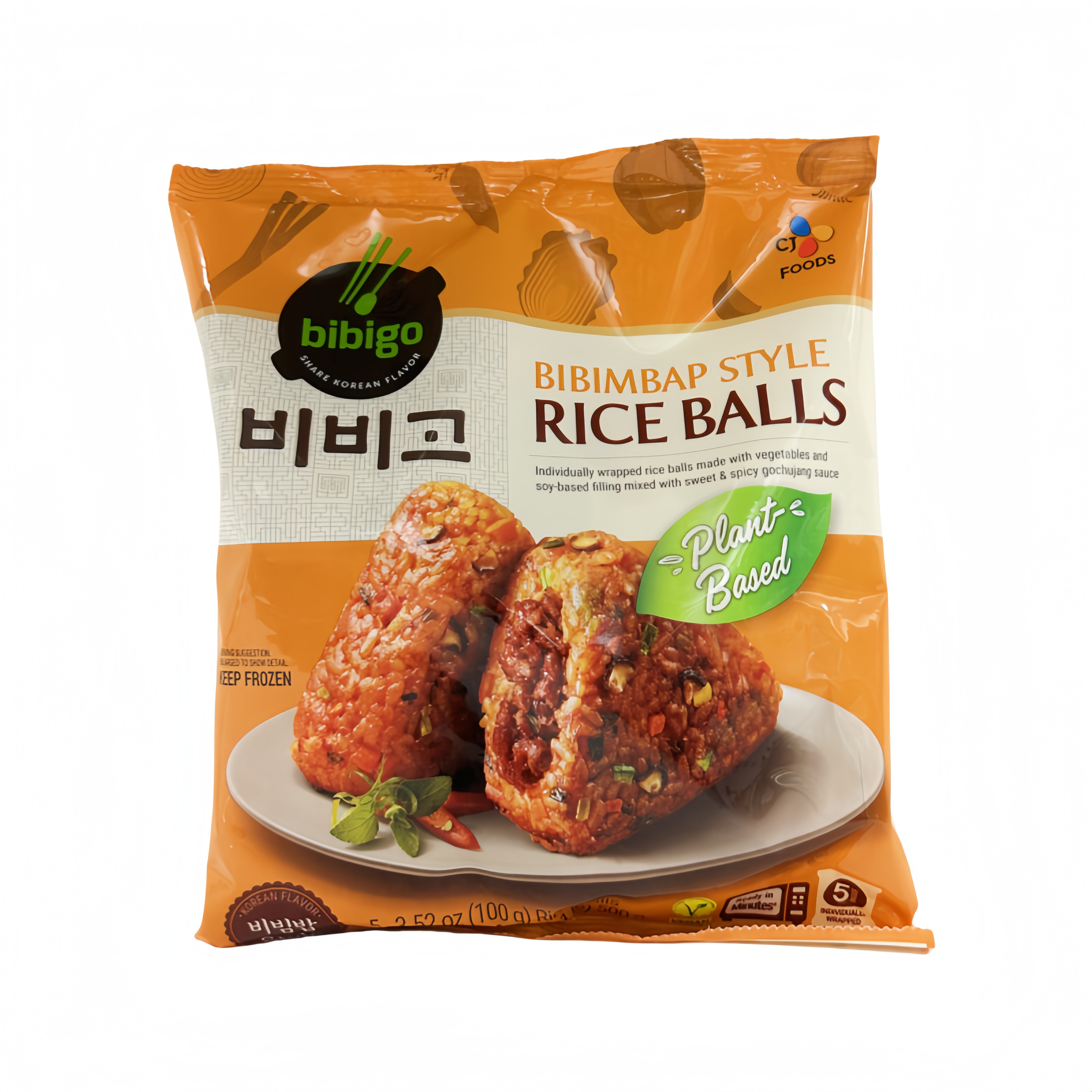 Rice ball Bibimbab Frozen 500g Bibigo Korea