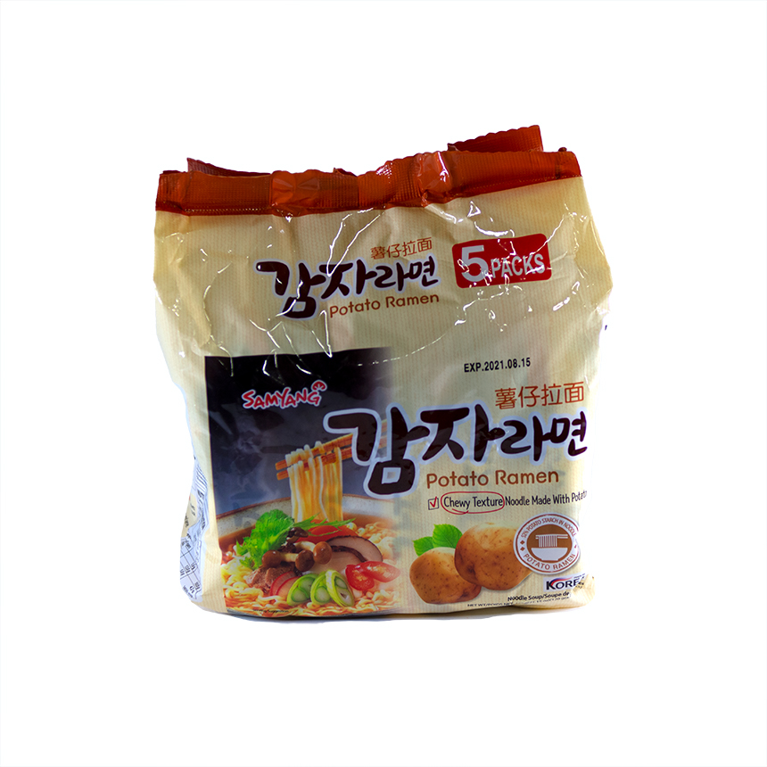 Potatis Ramen 120gx5st Samyang Korea
