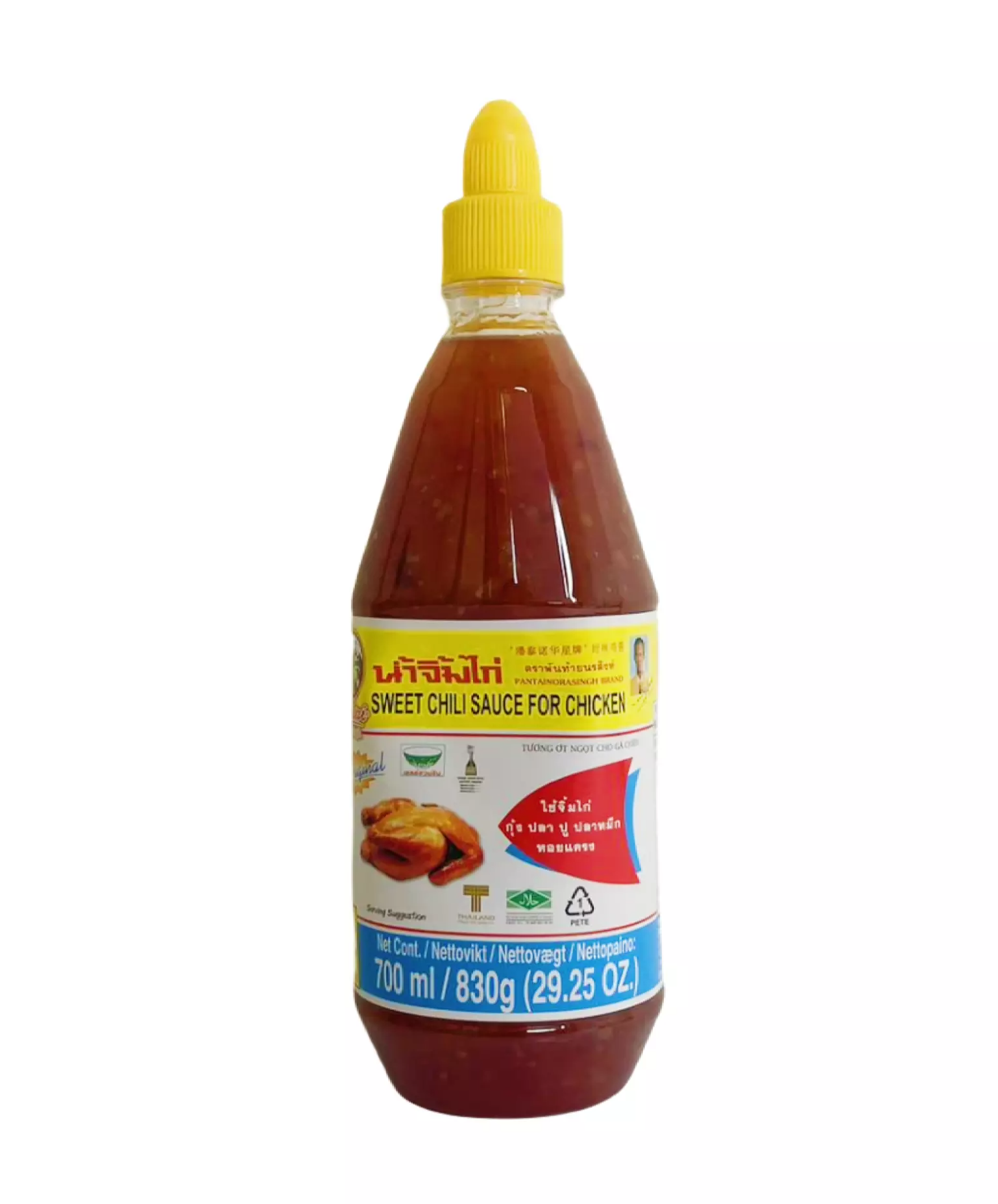 Sweet ChiIi Sauce for Chicken PET 700ml Pantai noraingh Thailand