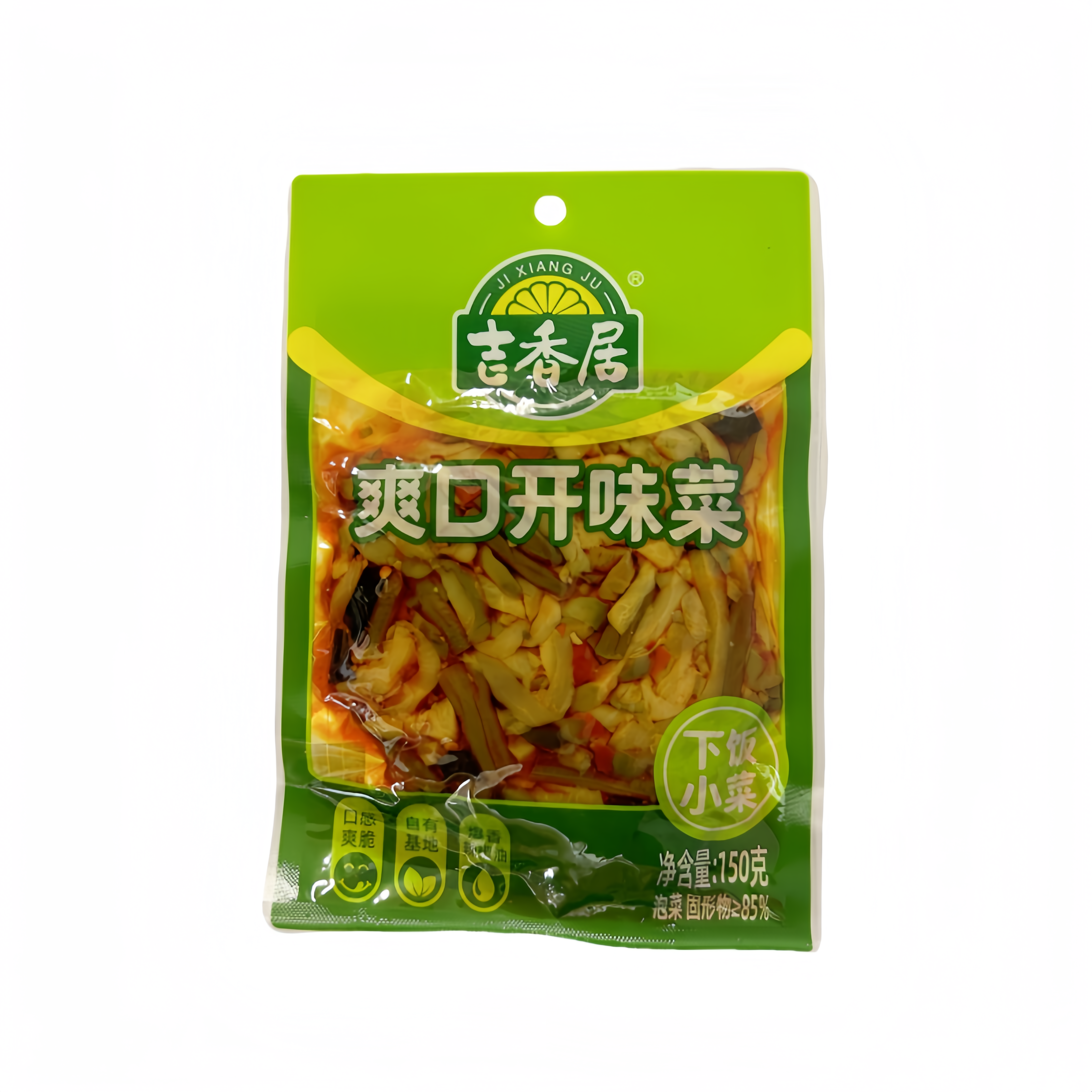 Grönsaker Med Chili Smak 150g SKKWC Ji XiangJu Kina