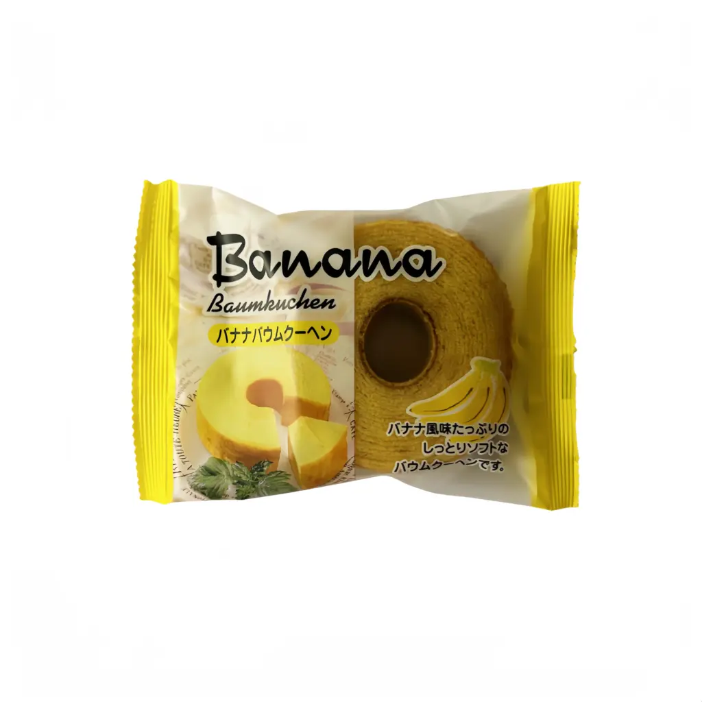 年轮蛋糕 香蕉味 70g Baumkuchen Taiyo Japan