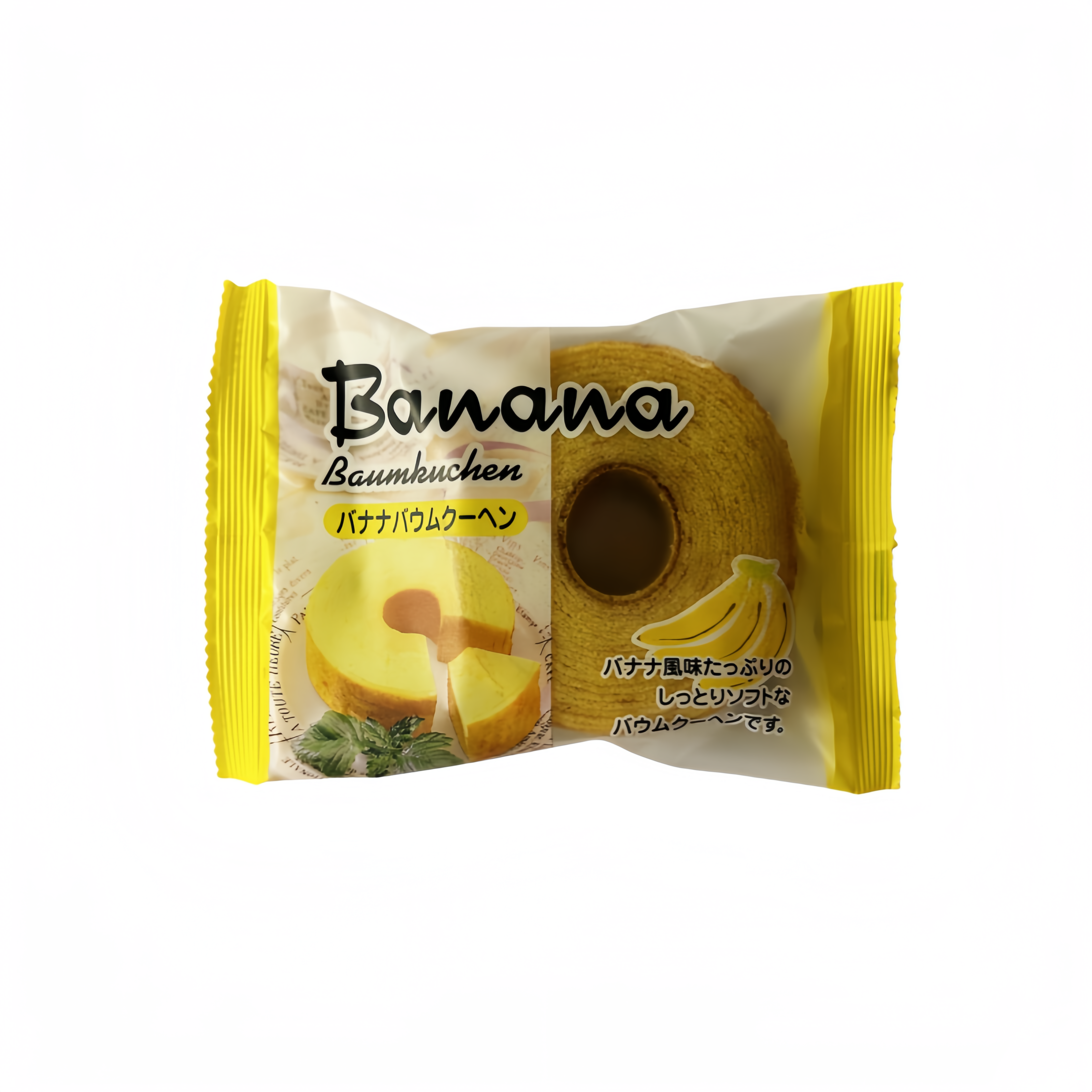 Banana Cake 70g Baumkuchen Taiyo Japan