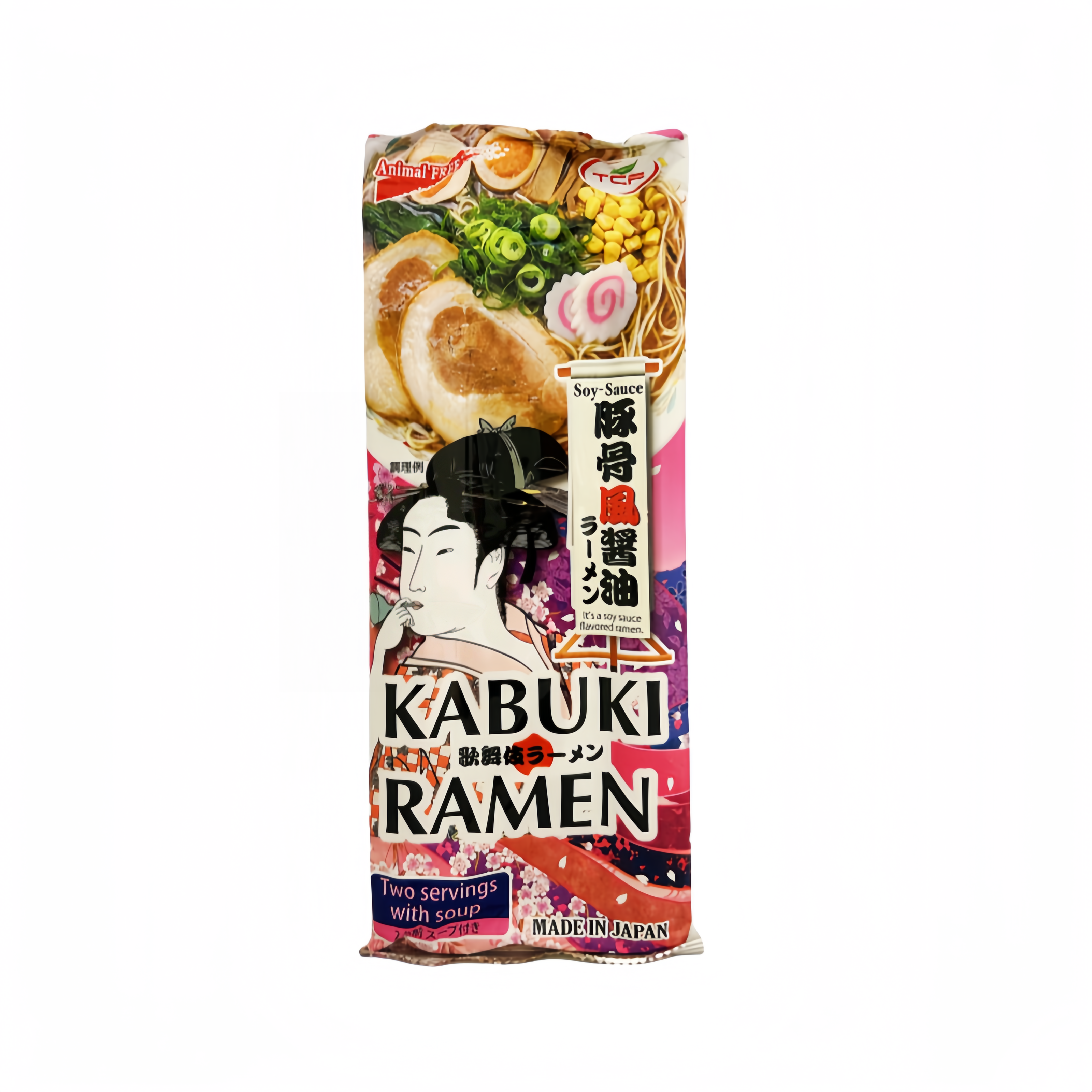 拉面 Kabuki 酱油风味 190g TCF 日本