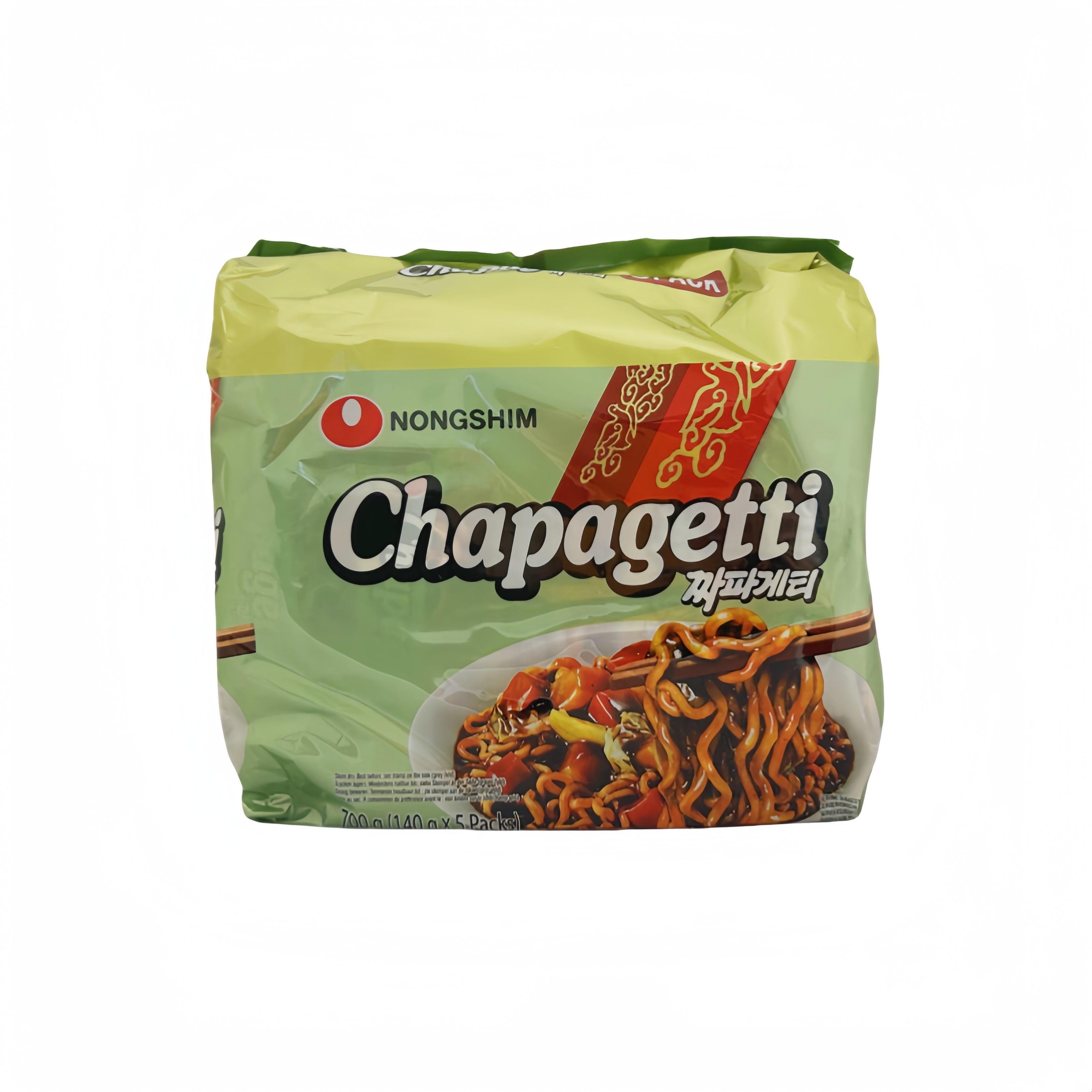 Instant Noodles Chapaghetti 5x140g/Pack Nongshim Korea