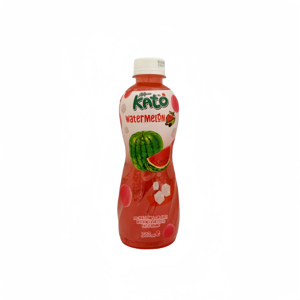 Watermelon Juice with Nata De Coco 320ml KATO Thailand