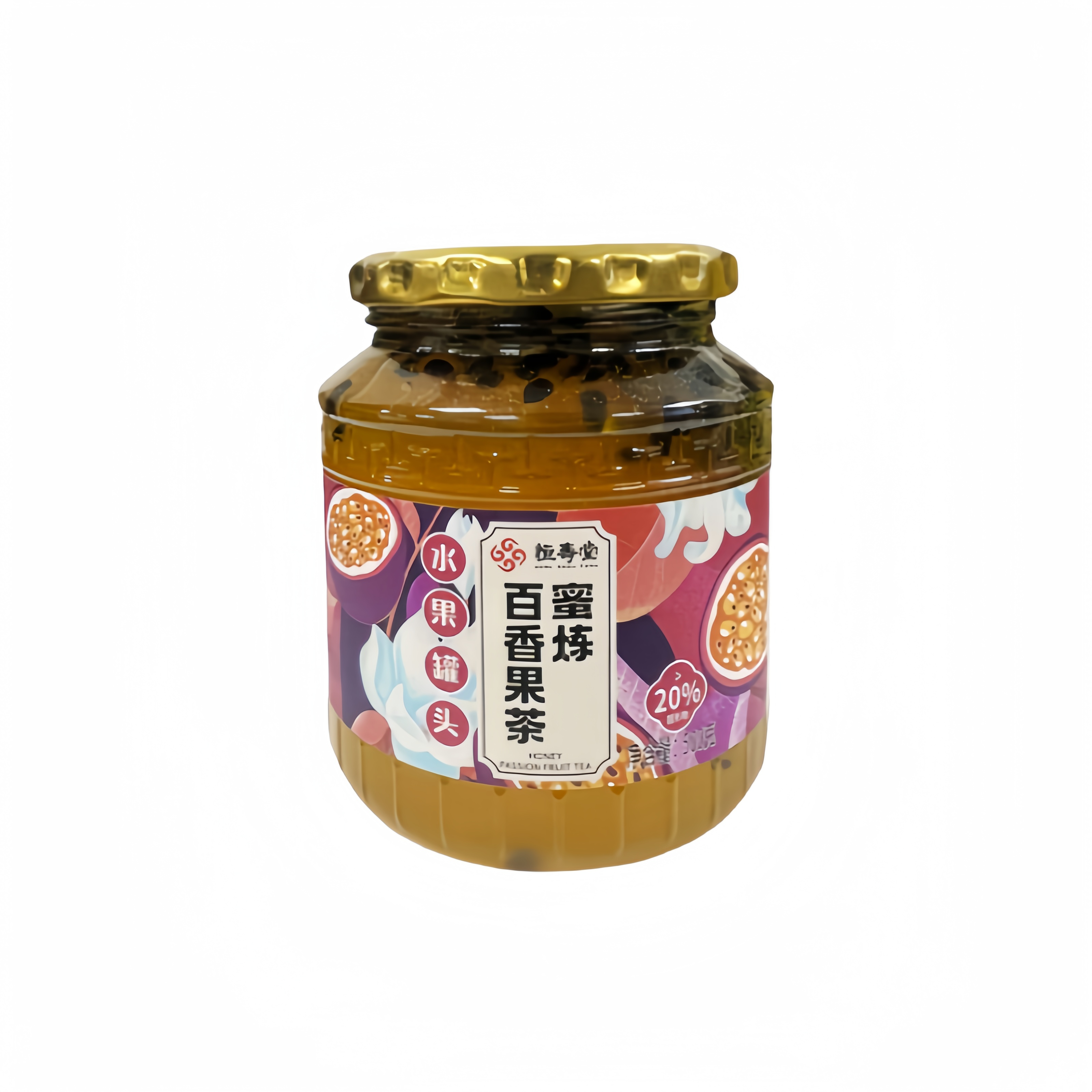 蜜炼百香果茶 500g 恒寿堂 中国