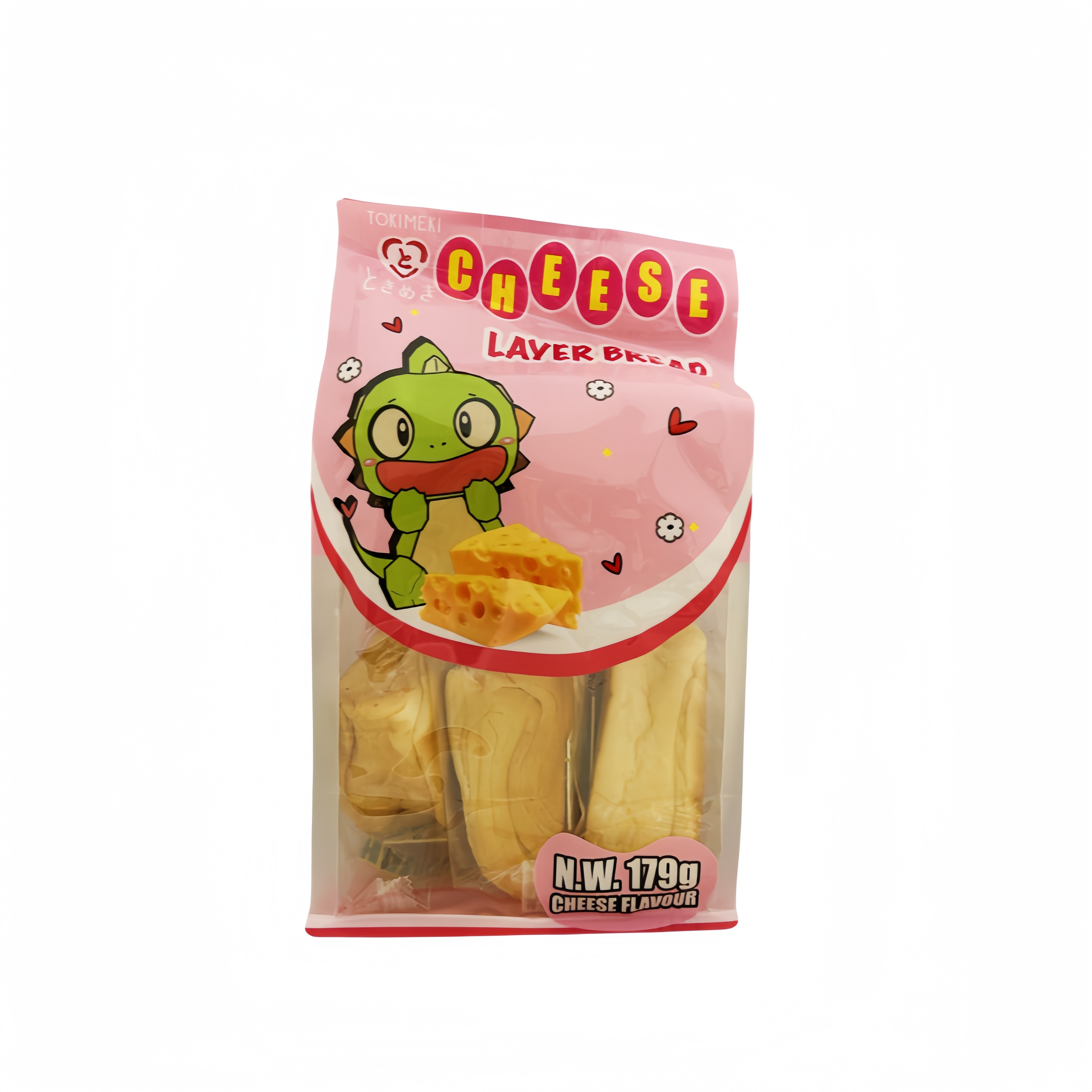 Cheese Layer Bread Cheese Flavour 179g Tokimeki Taiwan