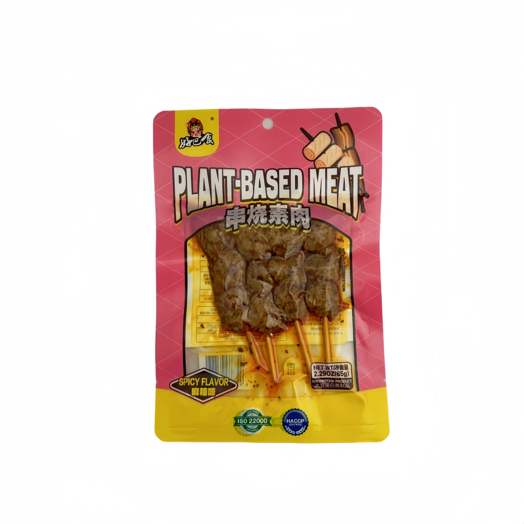 串烧素肉 麻辣风味 65g 好巴食 中国