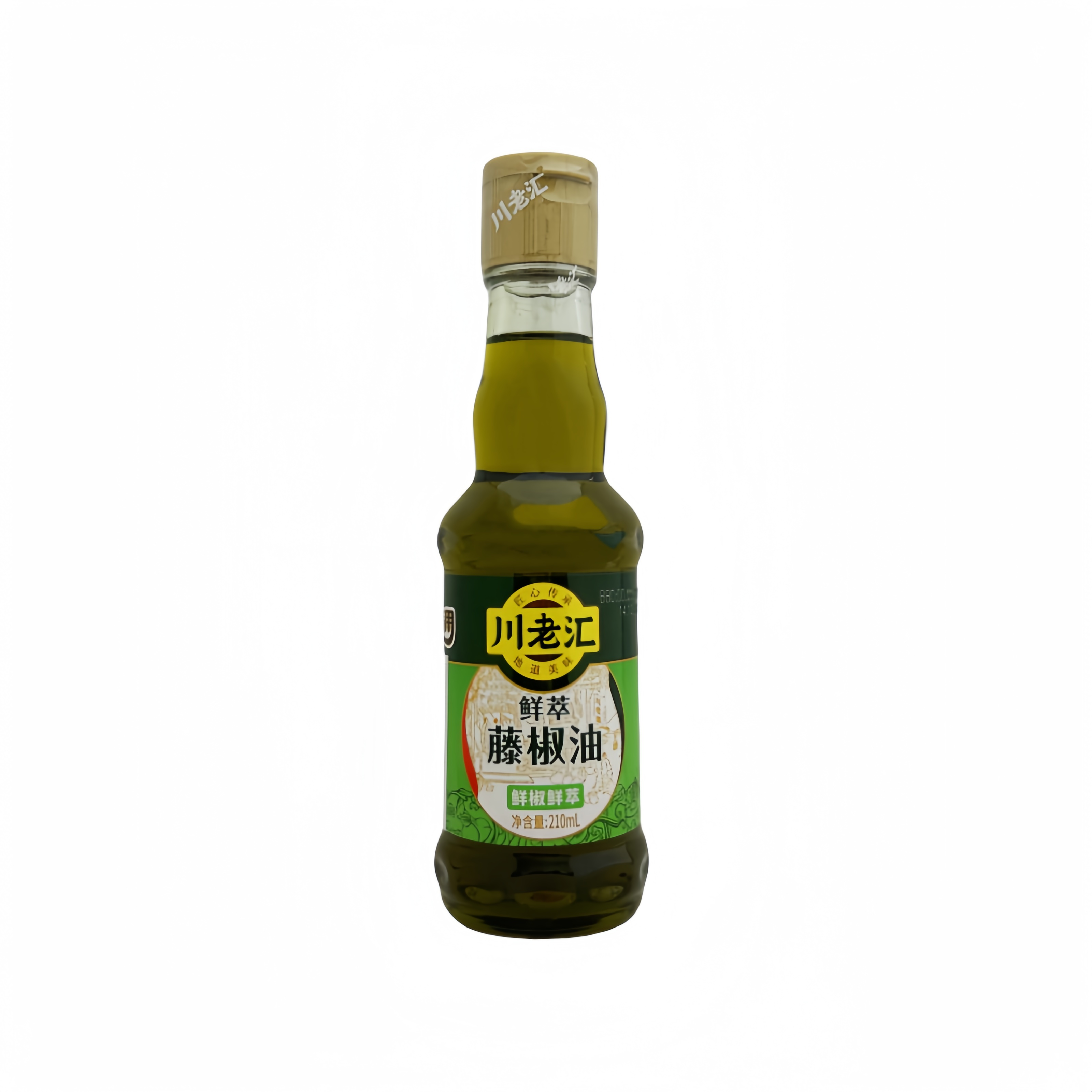 Grön Sichuanpeppar Olja 210ml Chuan Lao Hui Kina