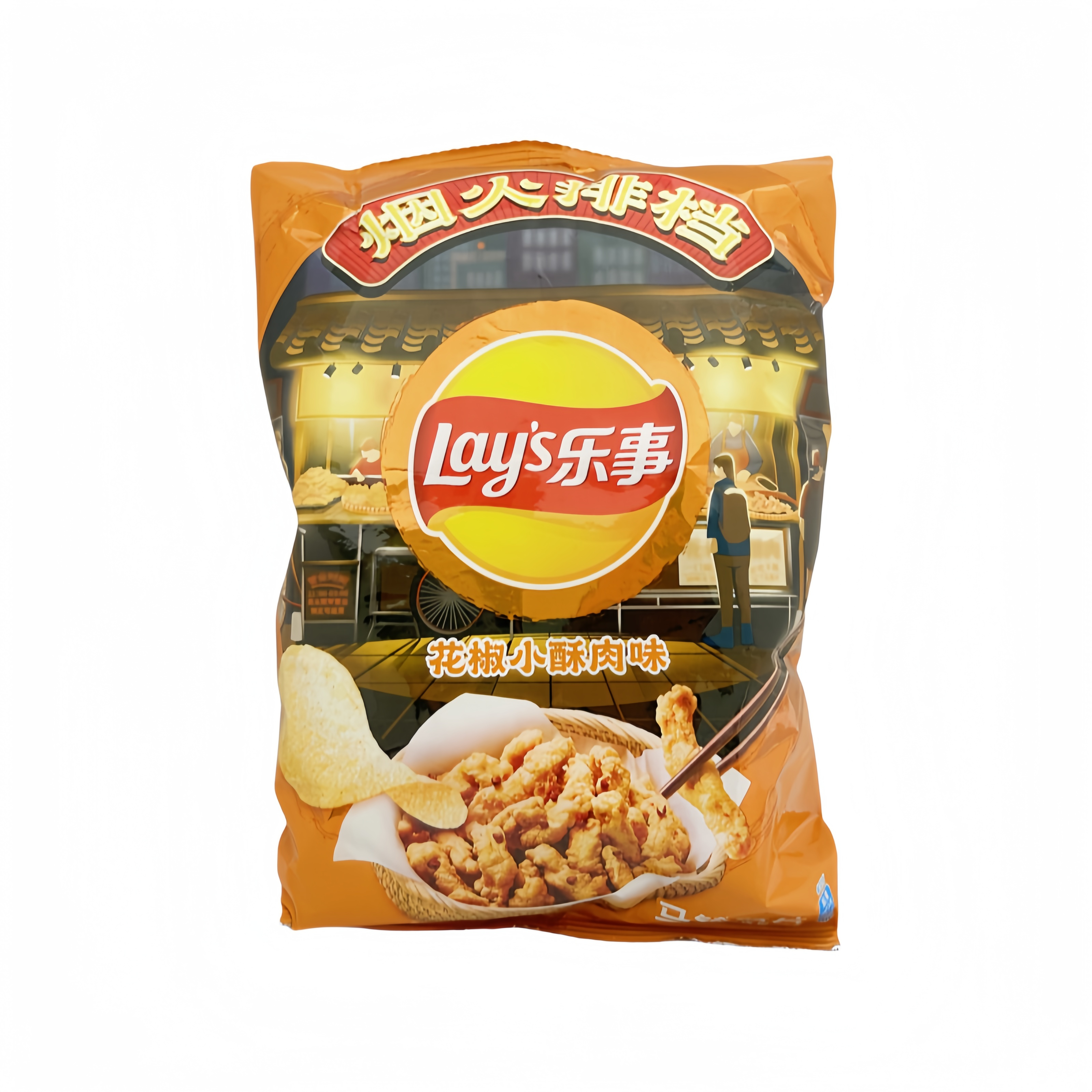 Potato Chips With Sichuan Pepper Crispy Pork Flavor 70g Lays China