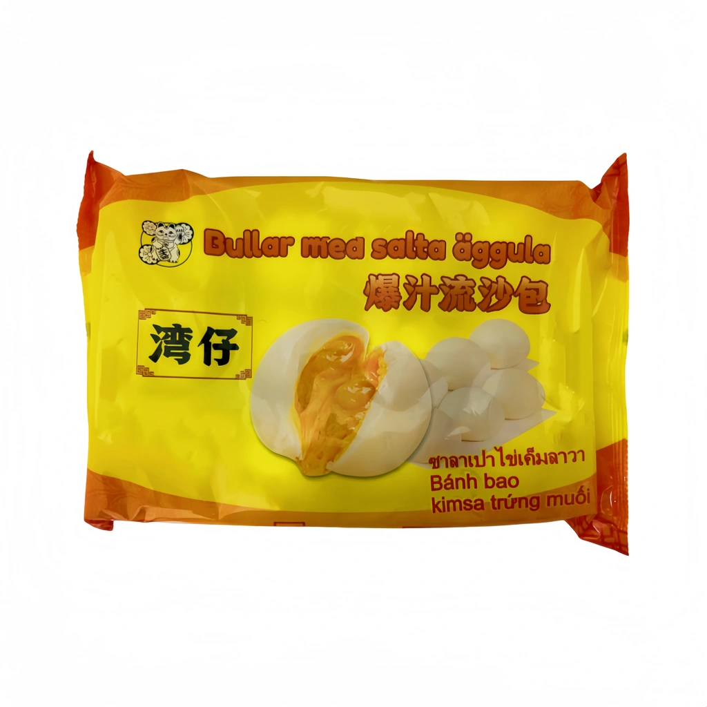 港式流沙包 冷冻 480g 幸运猫 中国