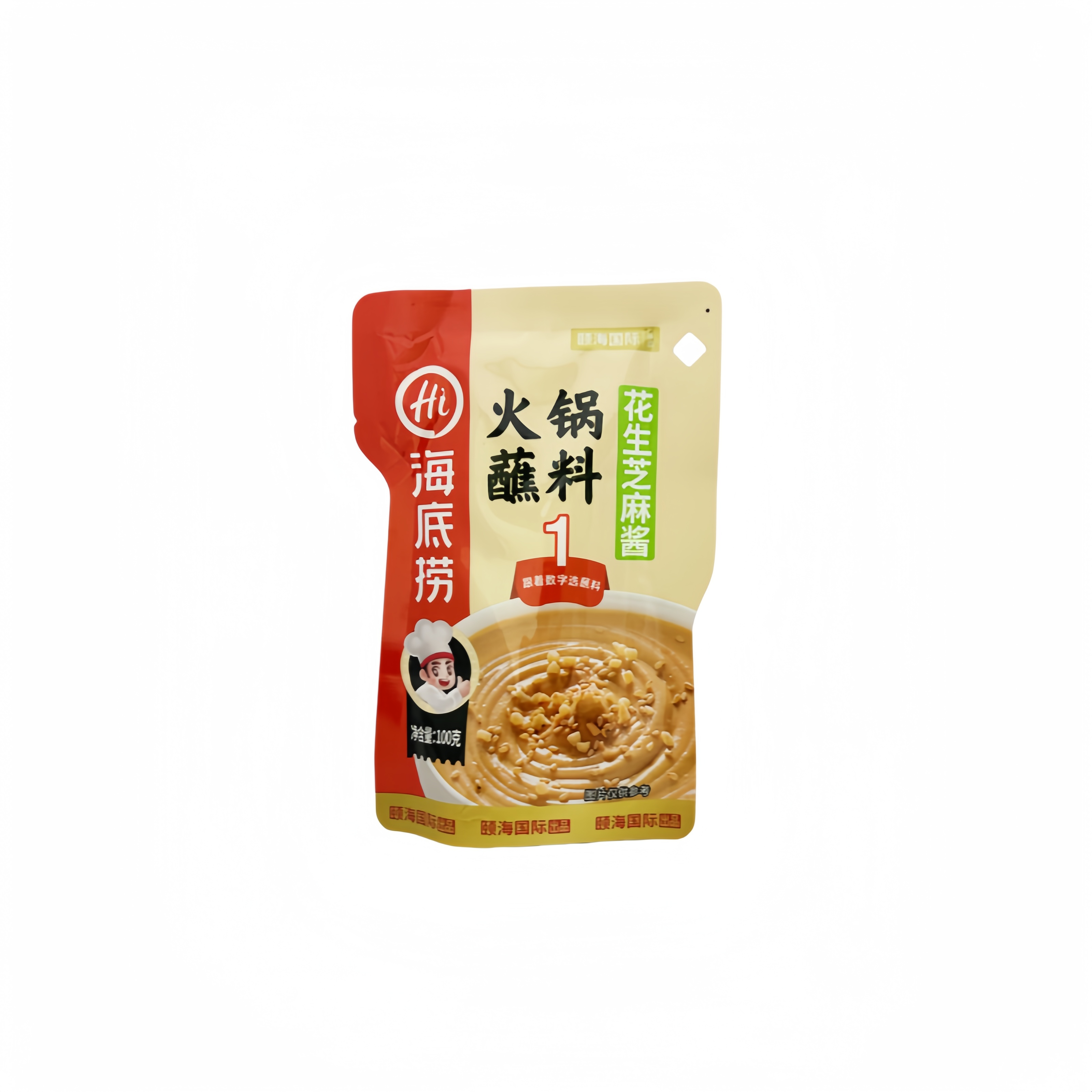 Sesam/Jordnöttpasta Mixed 100g Haidilao Kina