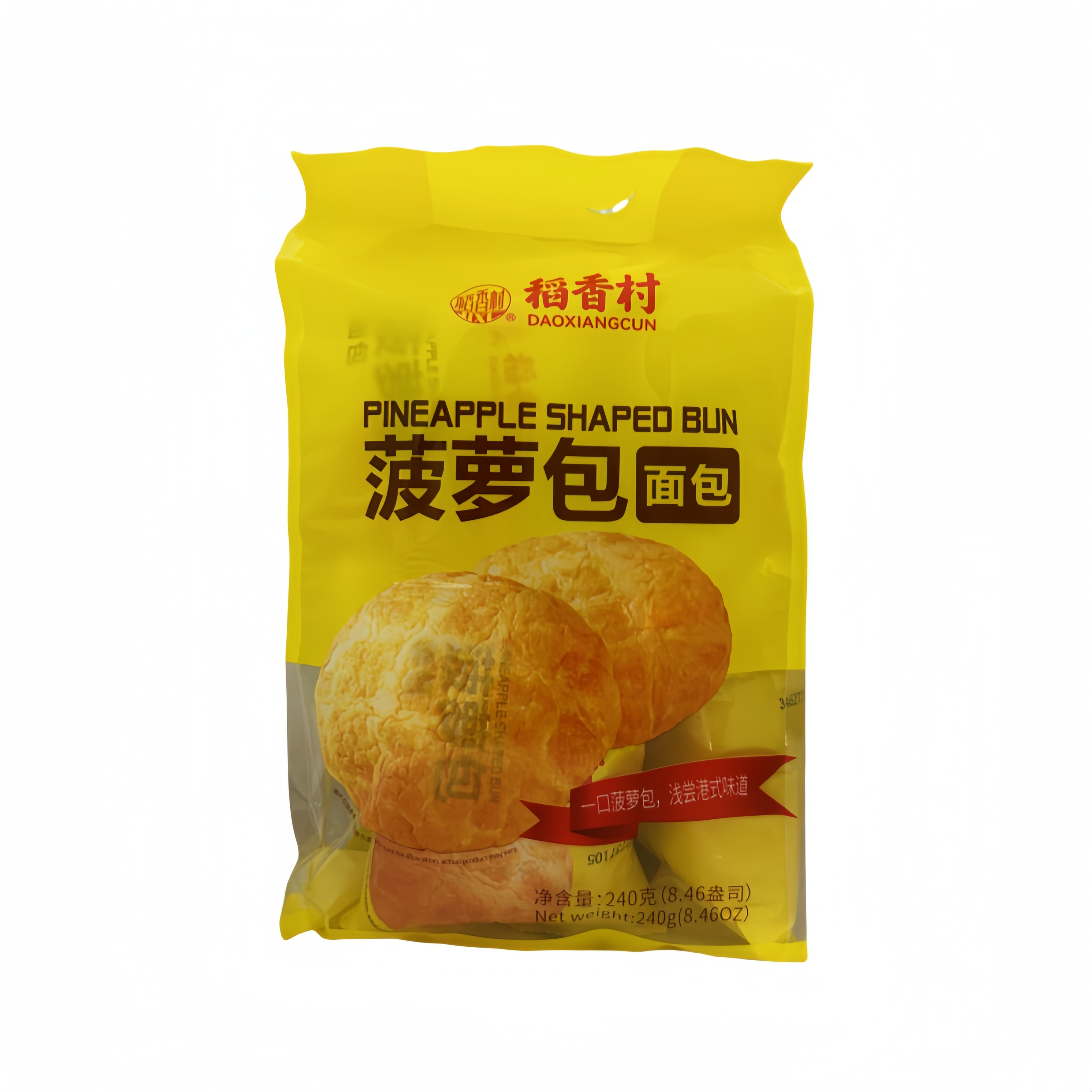 Pineapple bun 240g DaoXiangCun China