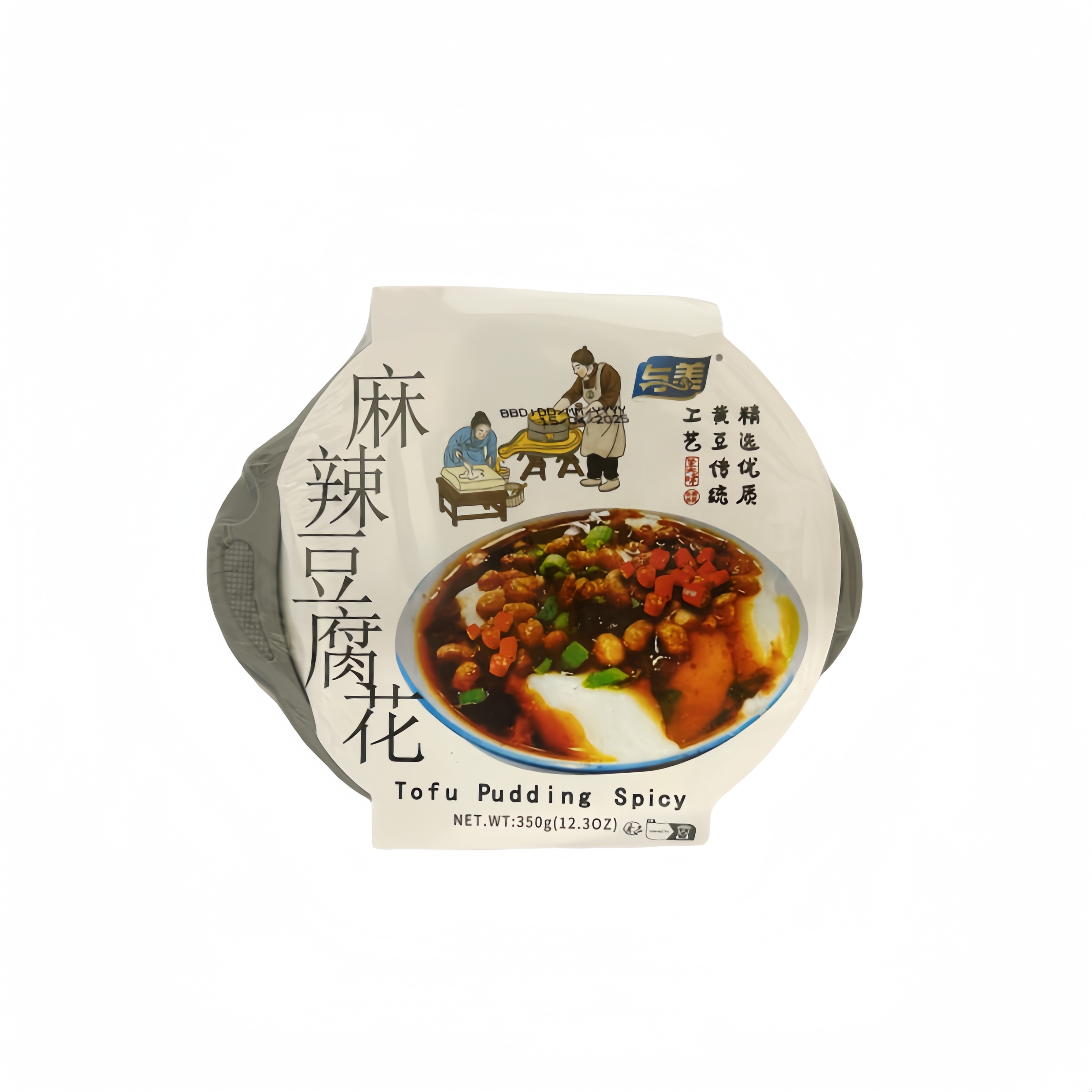 Self heated Tofu Pudding Spicy Flavour 350g Yumei China