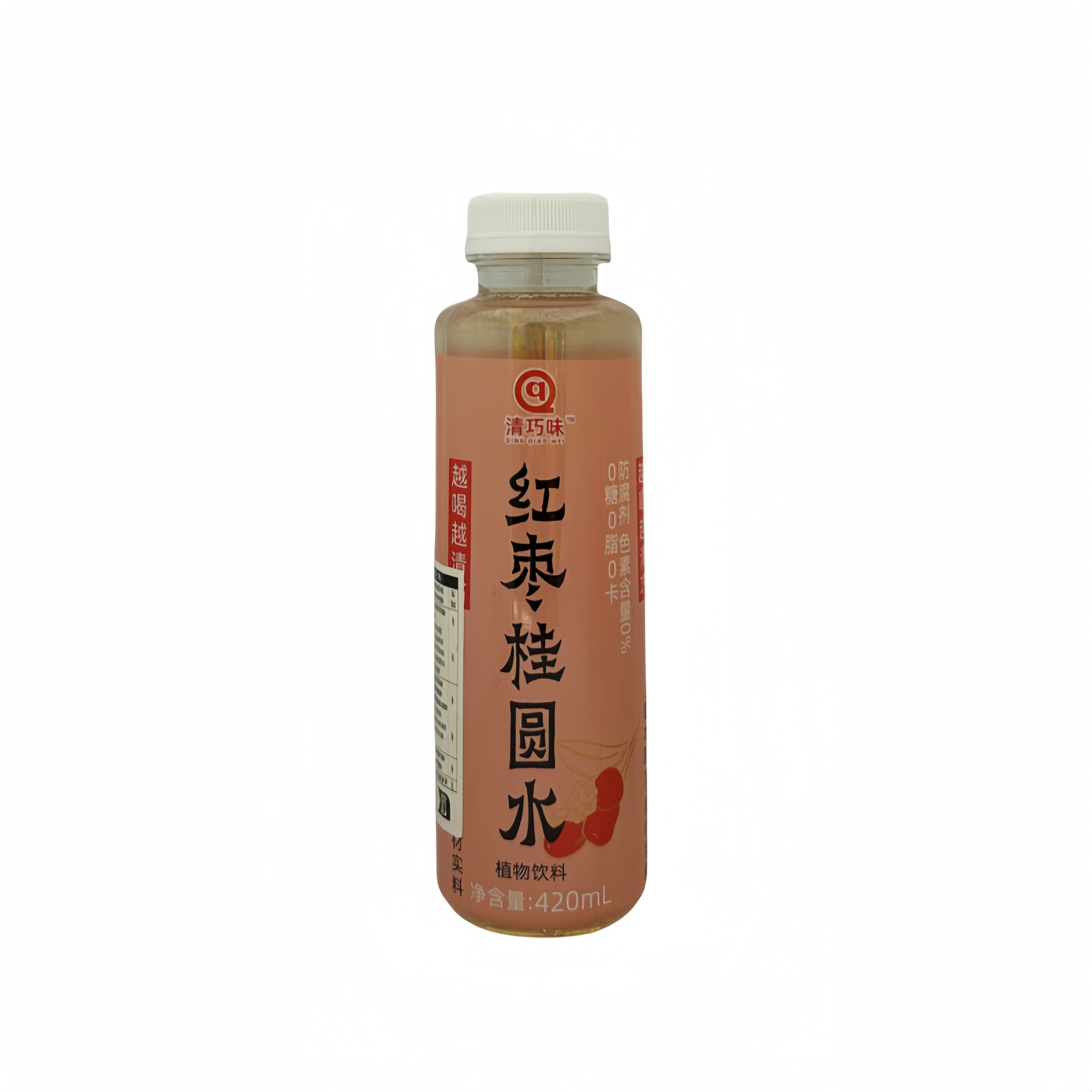 Jujubär/Longan vatten 410ml Qingqiao Kina