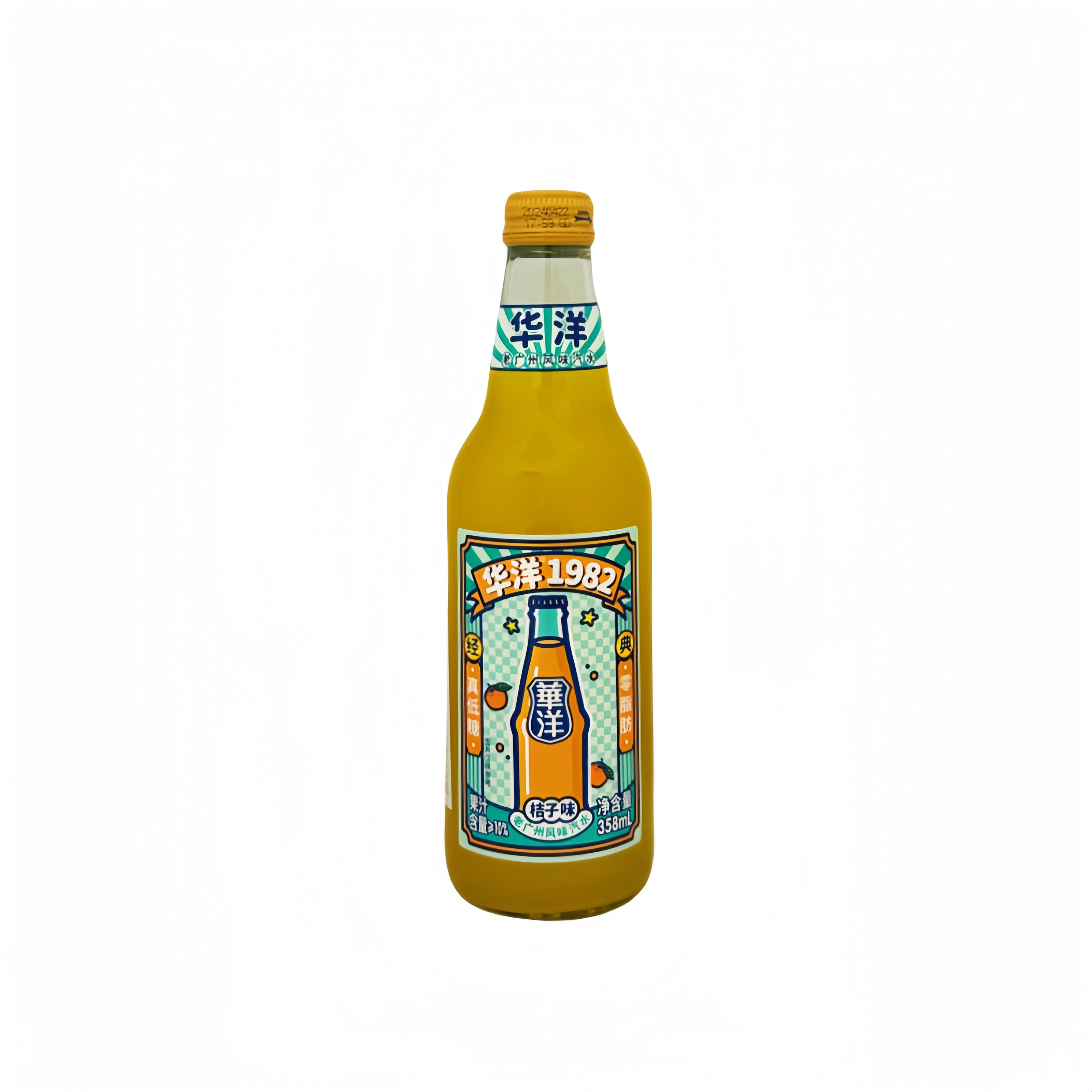 Juice Soda - Småcitrussmak 358ml HuaYang 1982 Kina