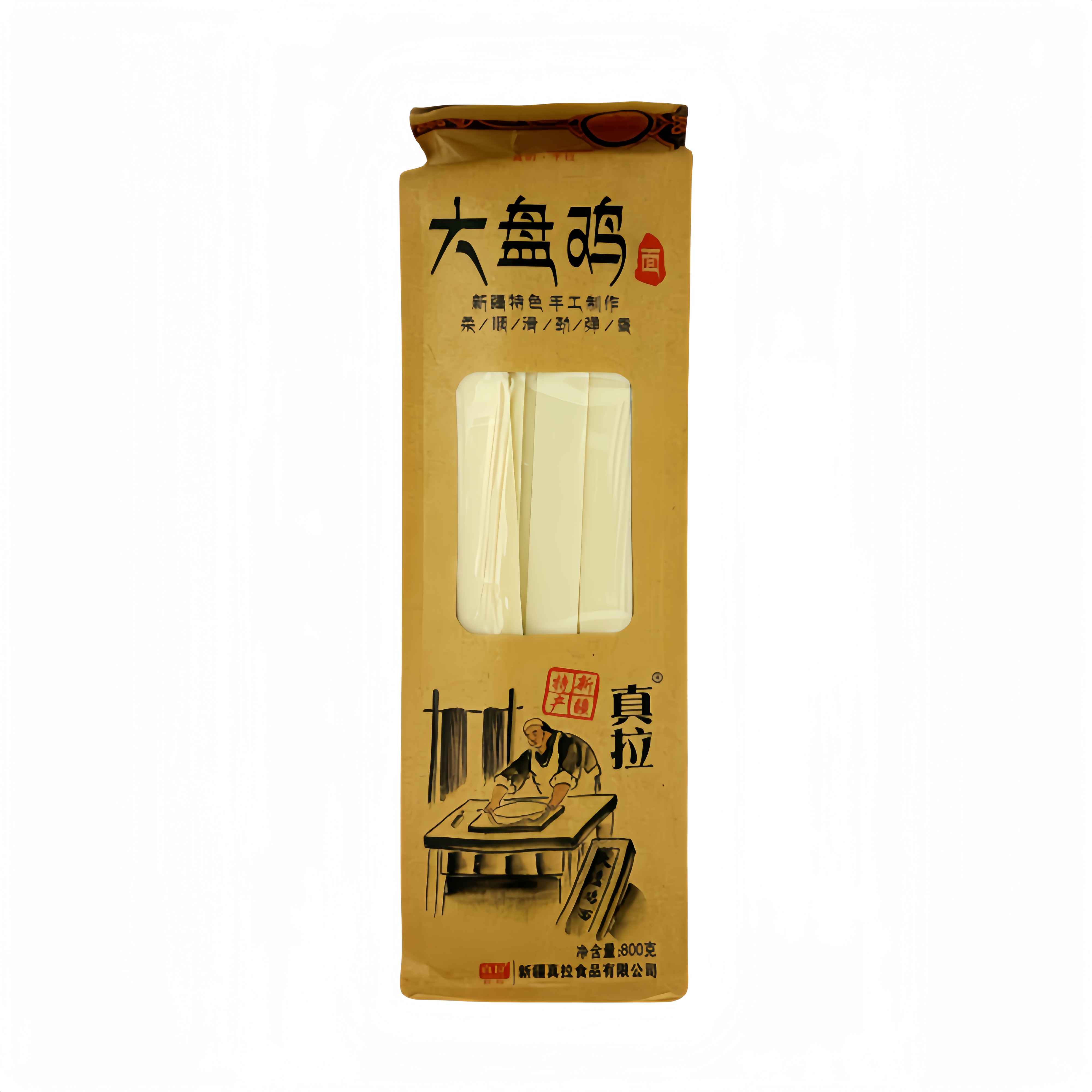 Wheat Noodles/ DaPanJi 800g ZhenLa China