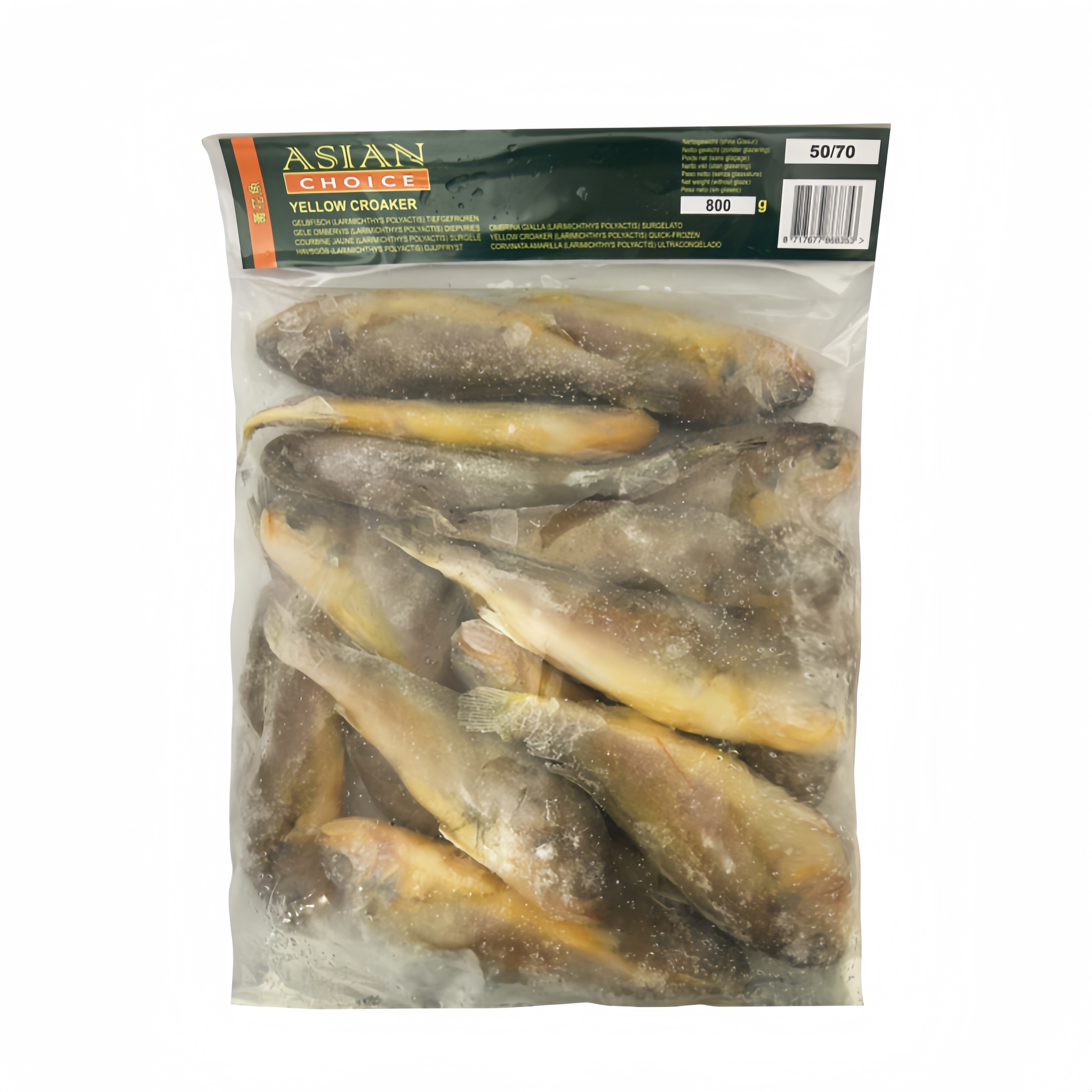 Fish Yellow Croaker 50/70 Frozen 1Kg Asia Choice China