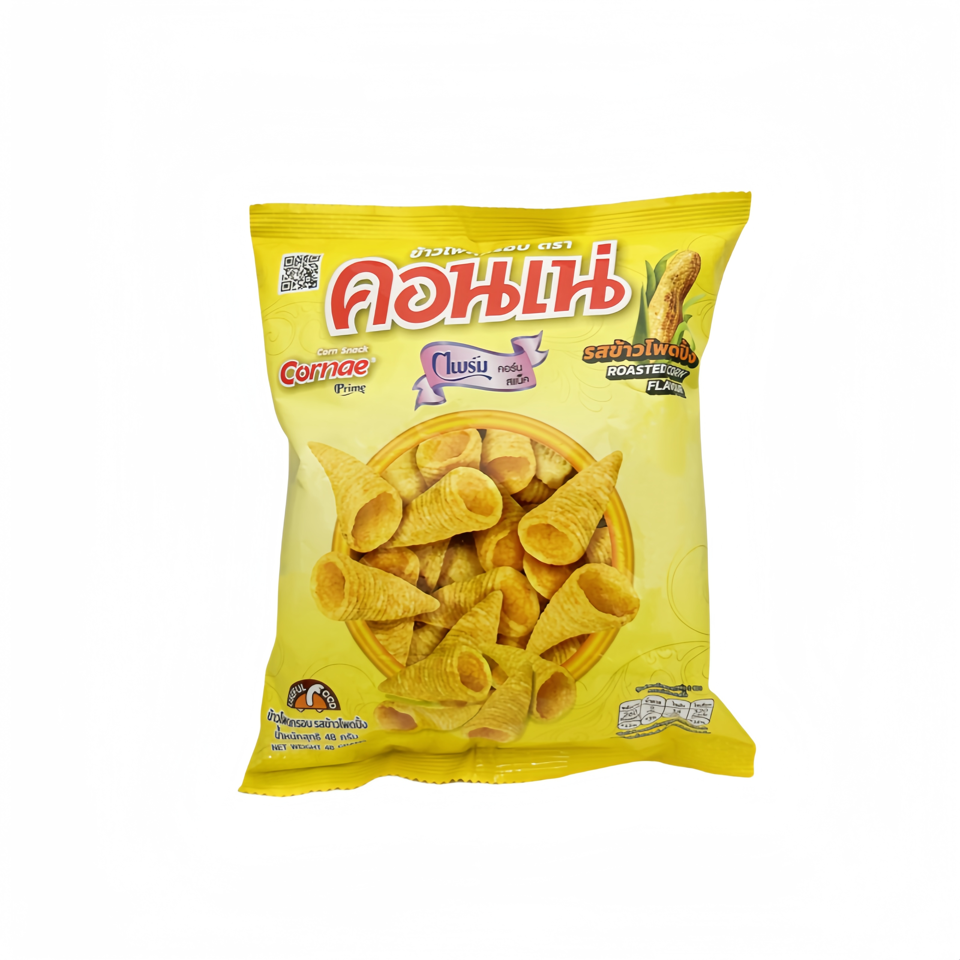 Corn Snacks With Roasted Corn Flavor 48g Cornae Thailand