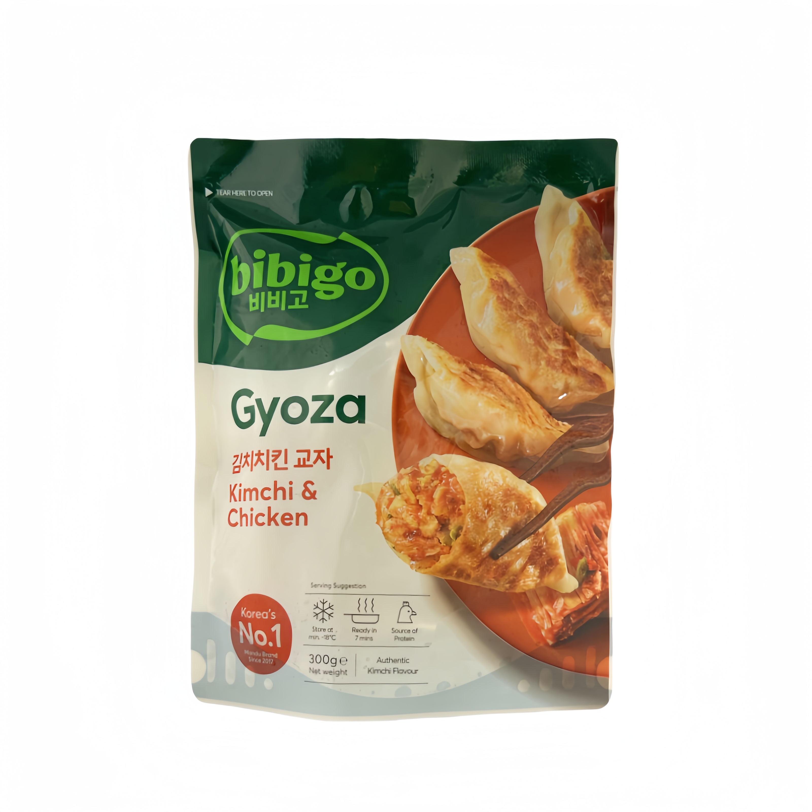 Gyoza Kimchi/Chicken Frozen 300g Bibigo Korea