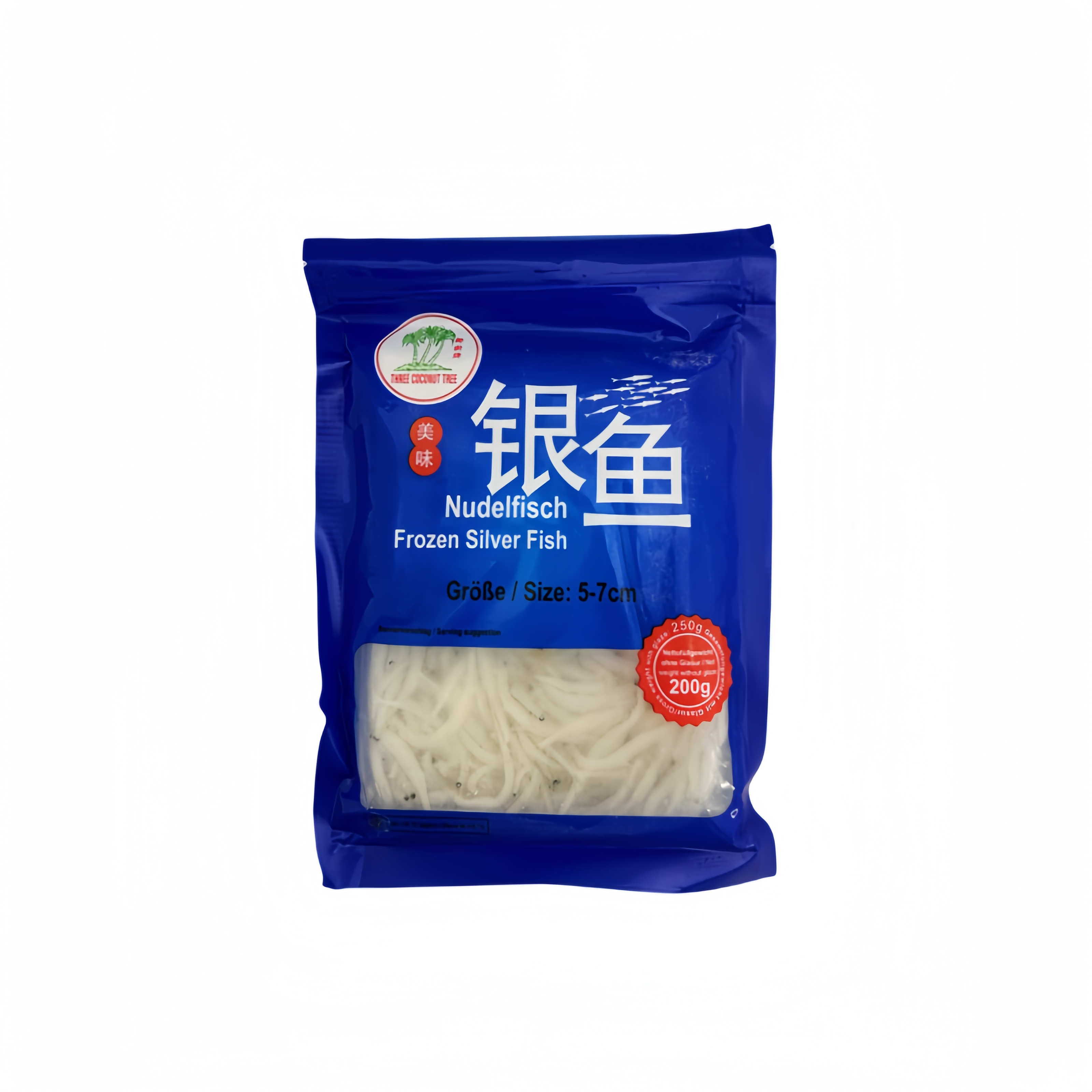 Nudelfisk (Salanx chinensis) 5/7cm Fryst 200g TCT  Kina