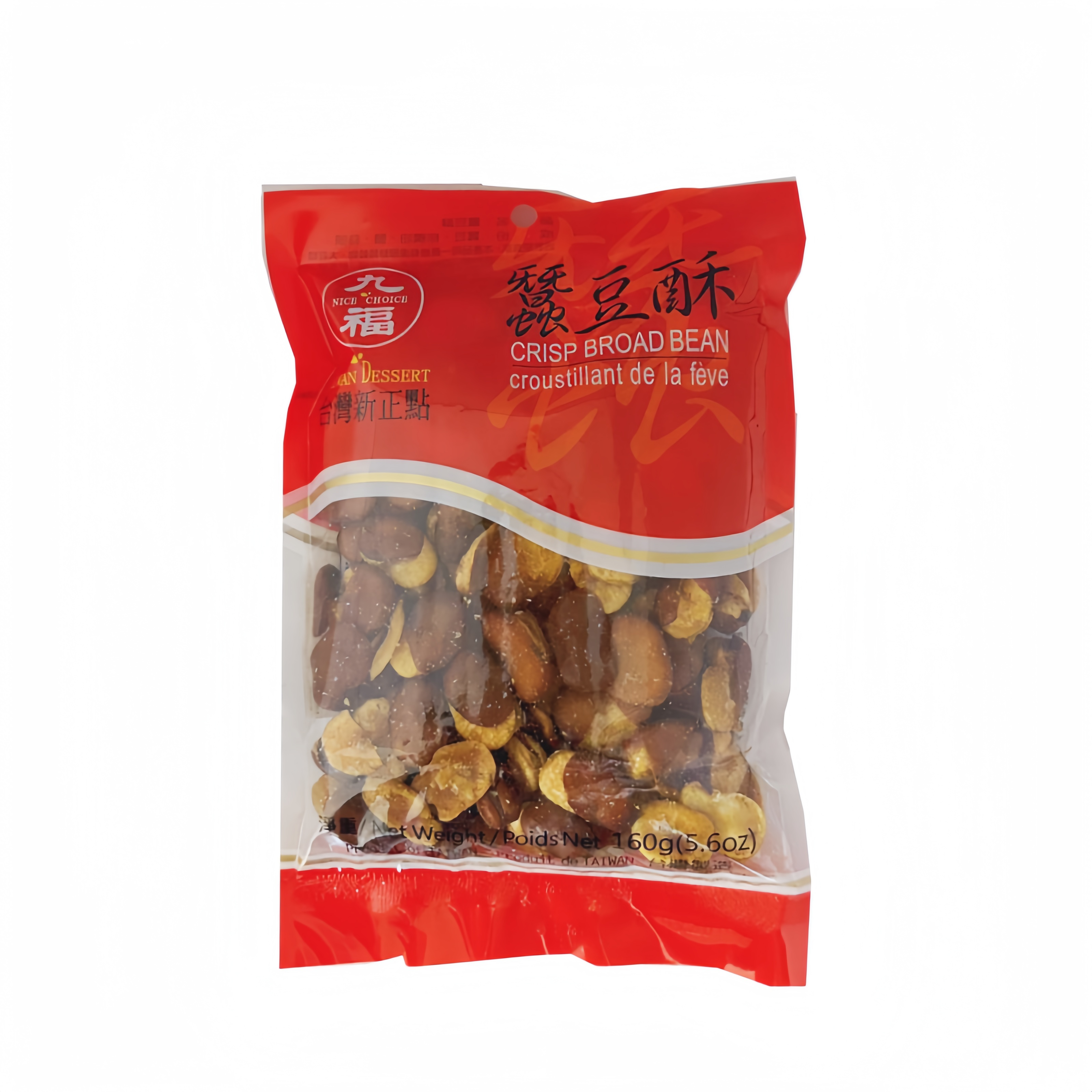 Crisp Broad Bean Original160g Nice Choice Taiwan