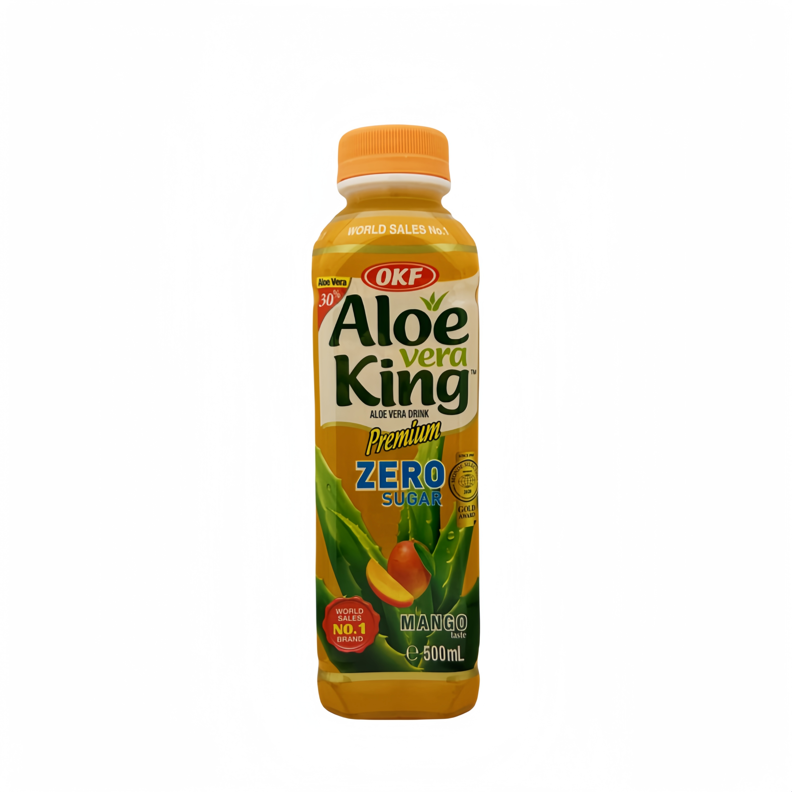 Drink Aloe Vera With Mango Flavor Sugar Free 500ml OKF Korea